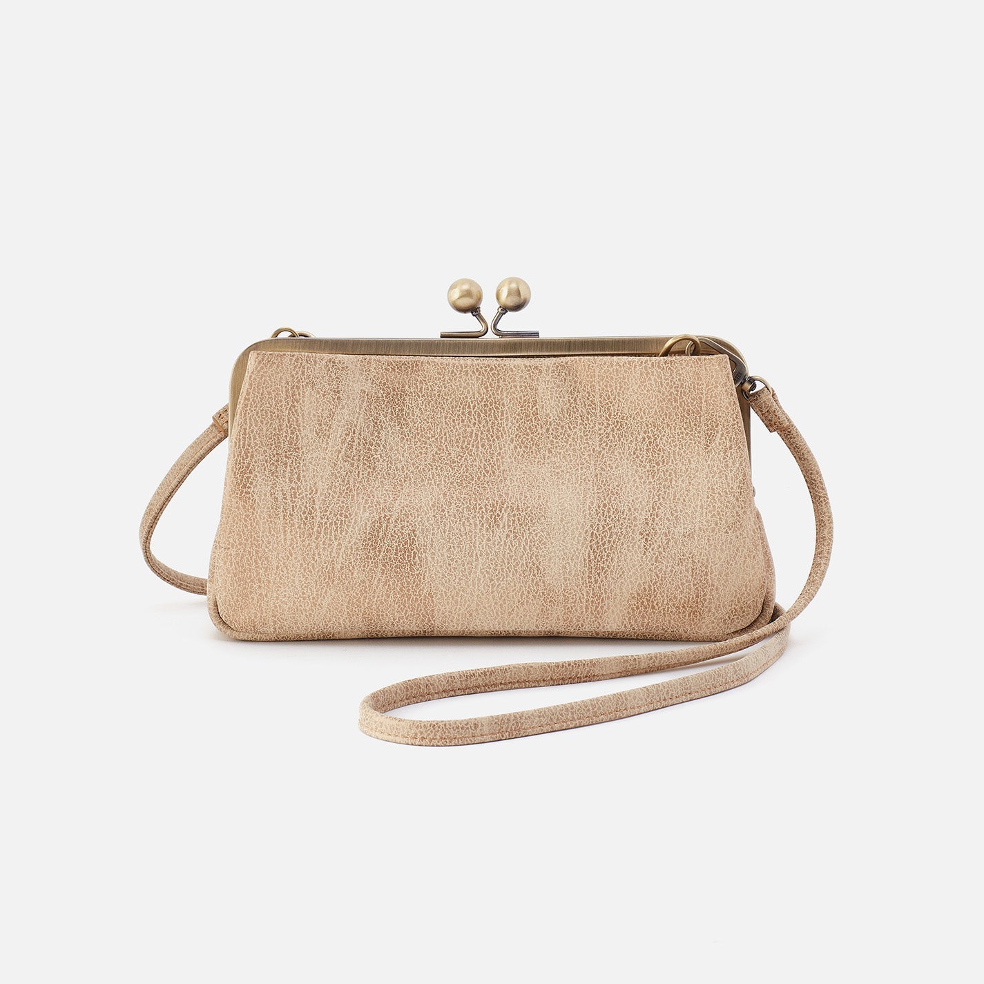 LAUREN CROSSBODY GOLD LEAF HOBO