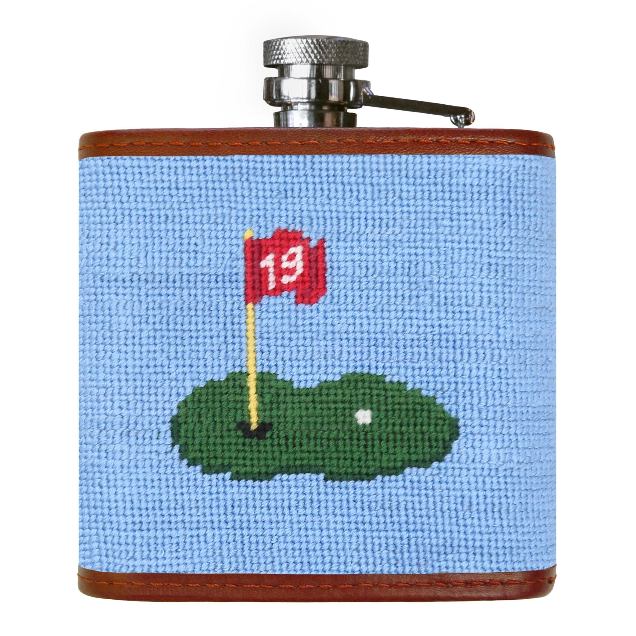 Beverage Cart Flask (Light Blue)