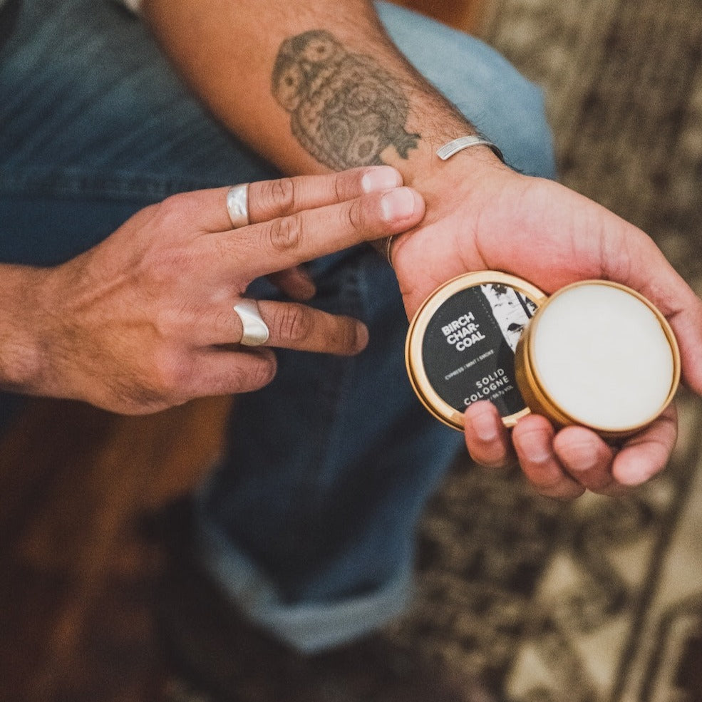 BIRCH CHARCOAL SOLID COLOGNE 2 OZ