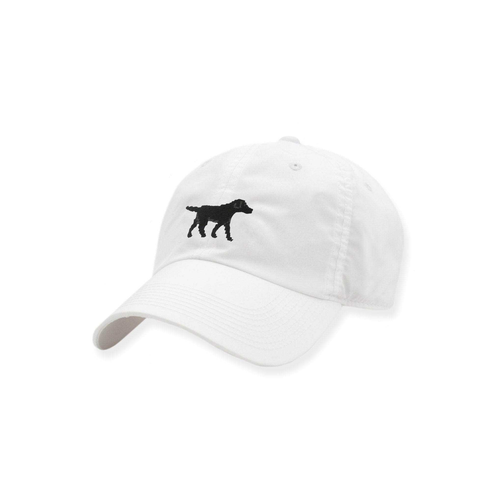 Black Lab Walking Performance Hat (White)
