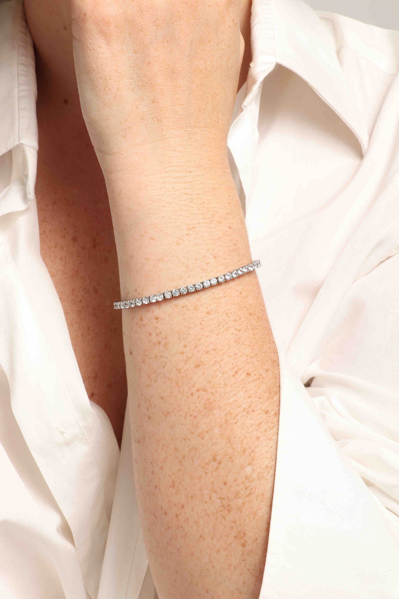 Blair Bracelet 3mm - Silver