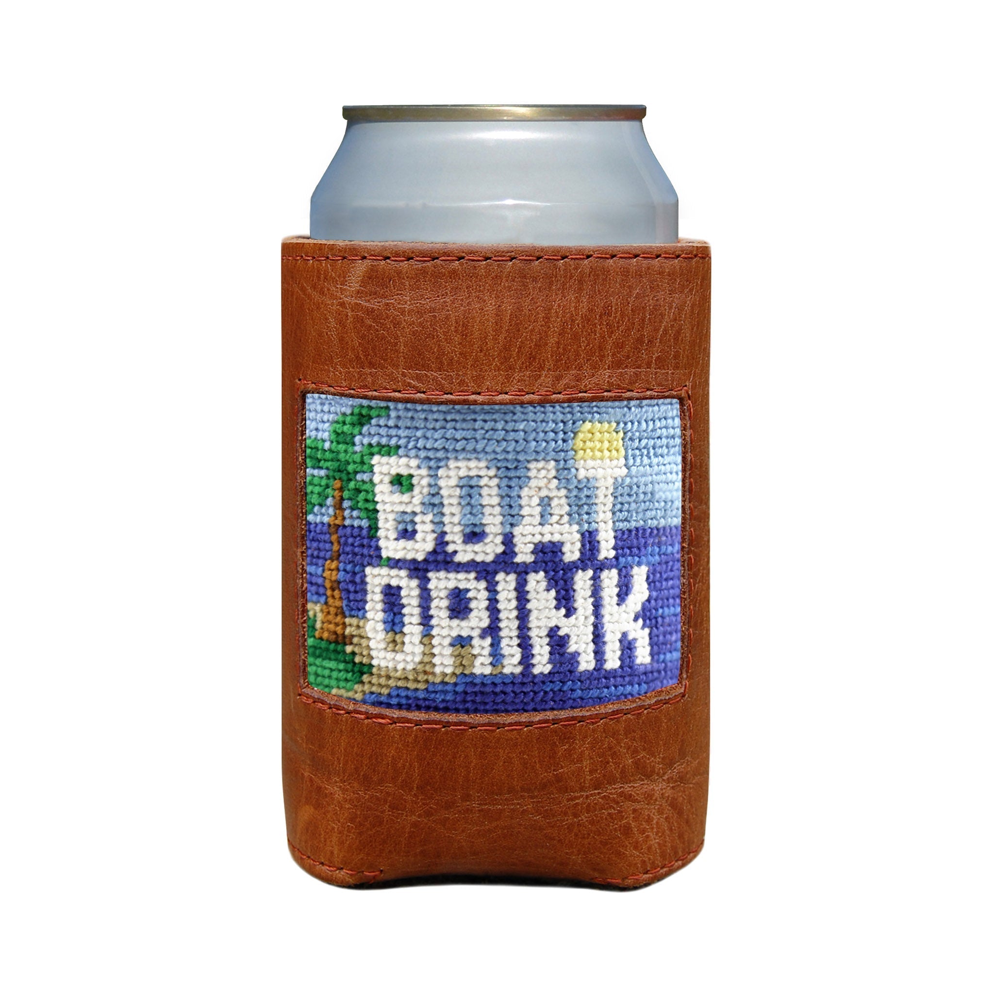 Boat Drink - Needlepoint Can Cooler
