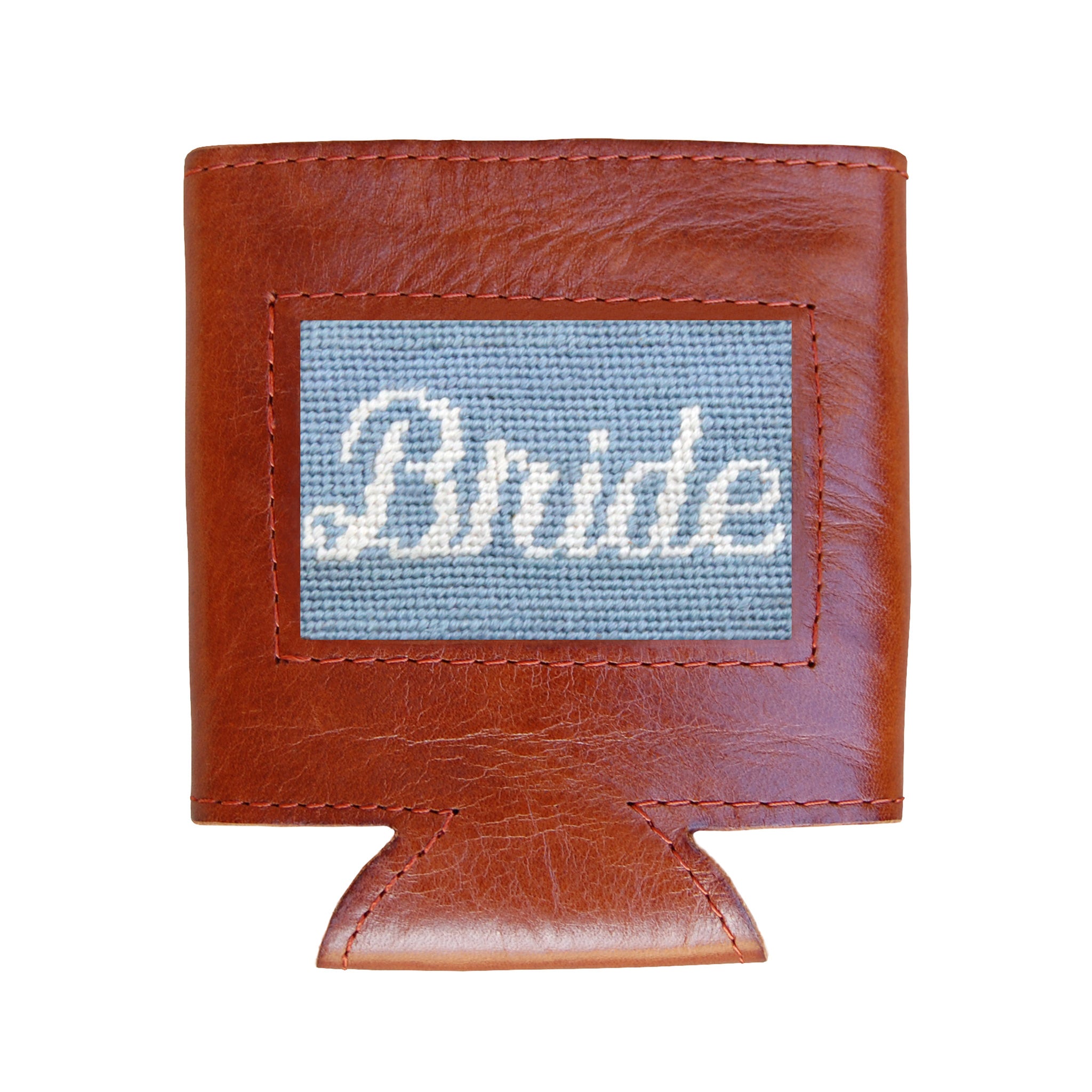 Bride (Antique Blue) - Needlepoint Can Cooler