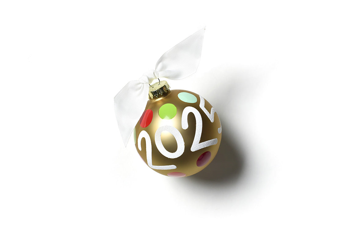 2025 100MM GLASS ORNAMENT