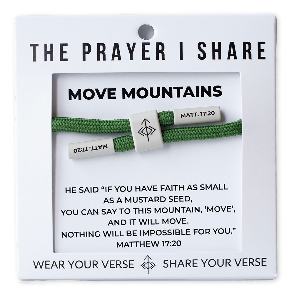 MOVE MOUNTAINS - Bracelet