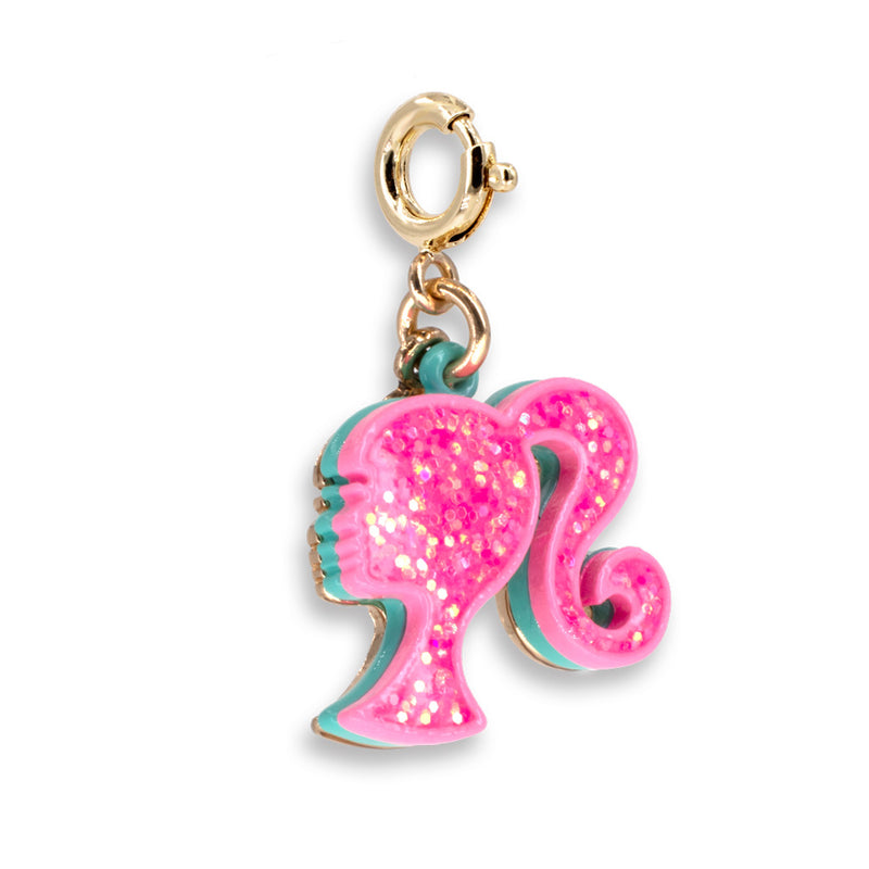 GOLD GLITTER BARBIE CHARM