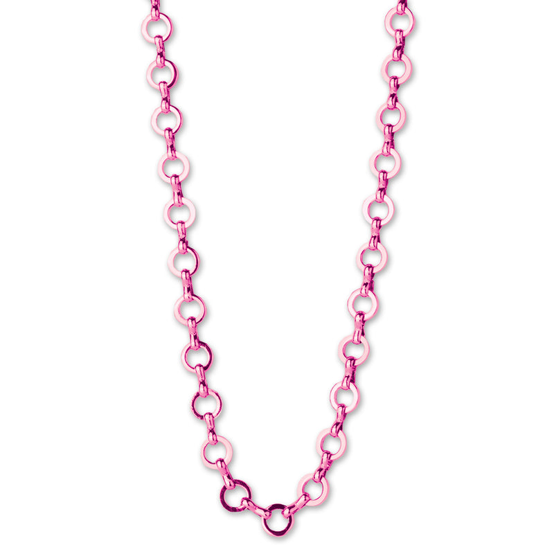PINK CHAIN NECKLACE