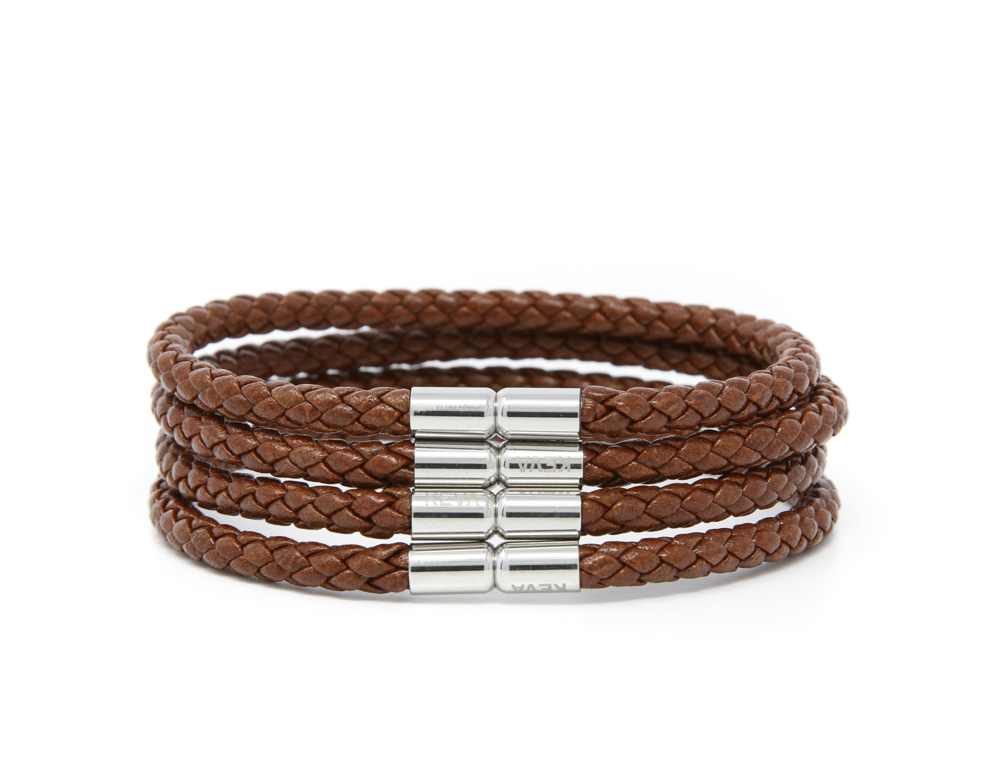 Mocha braided bracelet