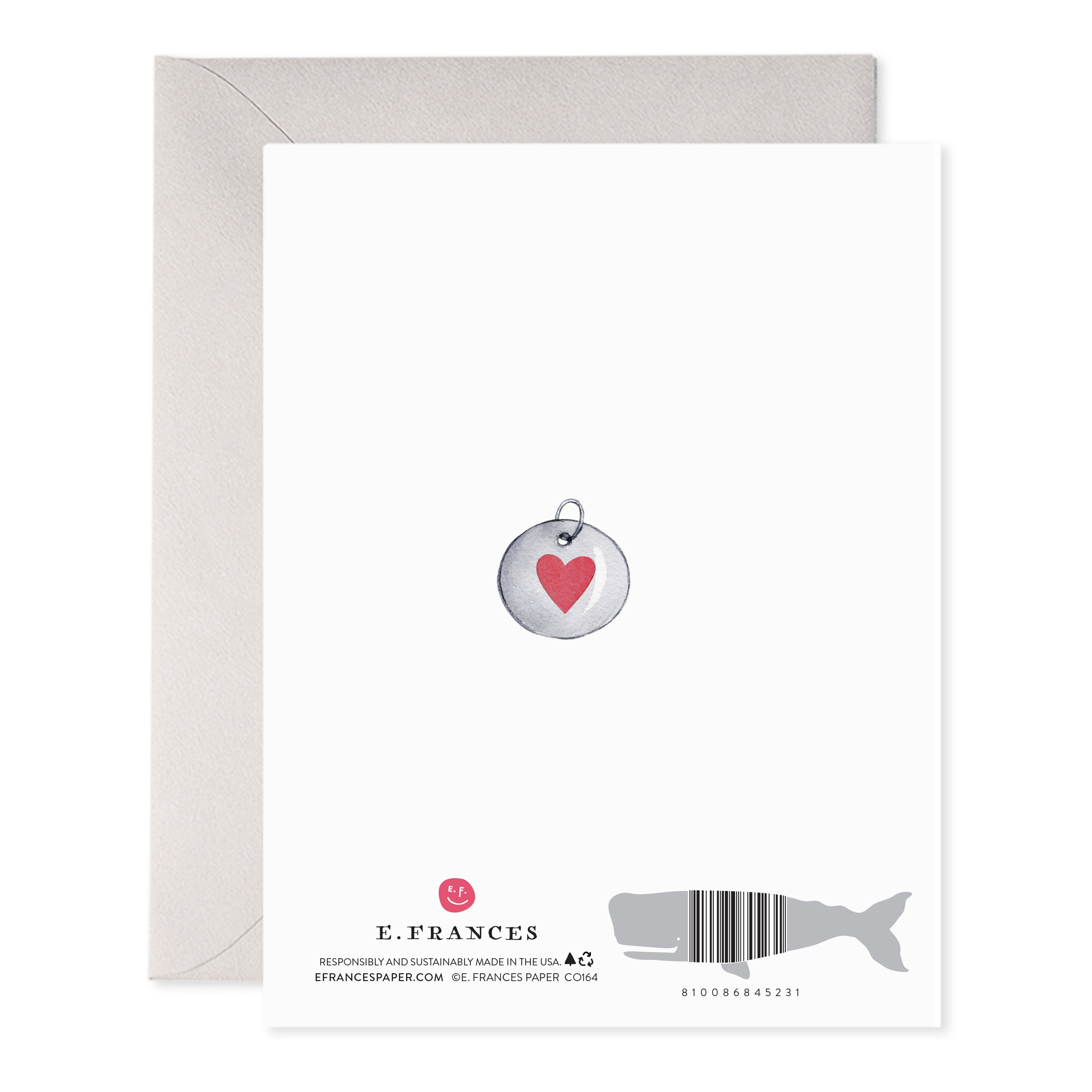 PET COLLAR- DOG SYMPATHY CARD