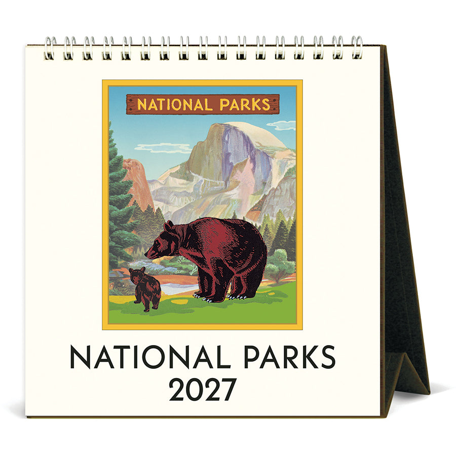 2027 NATIONAL PARKS DESK CALENDAR