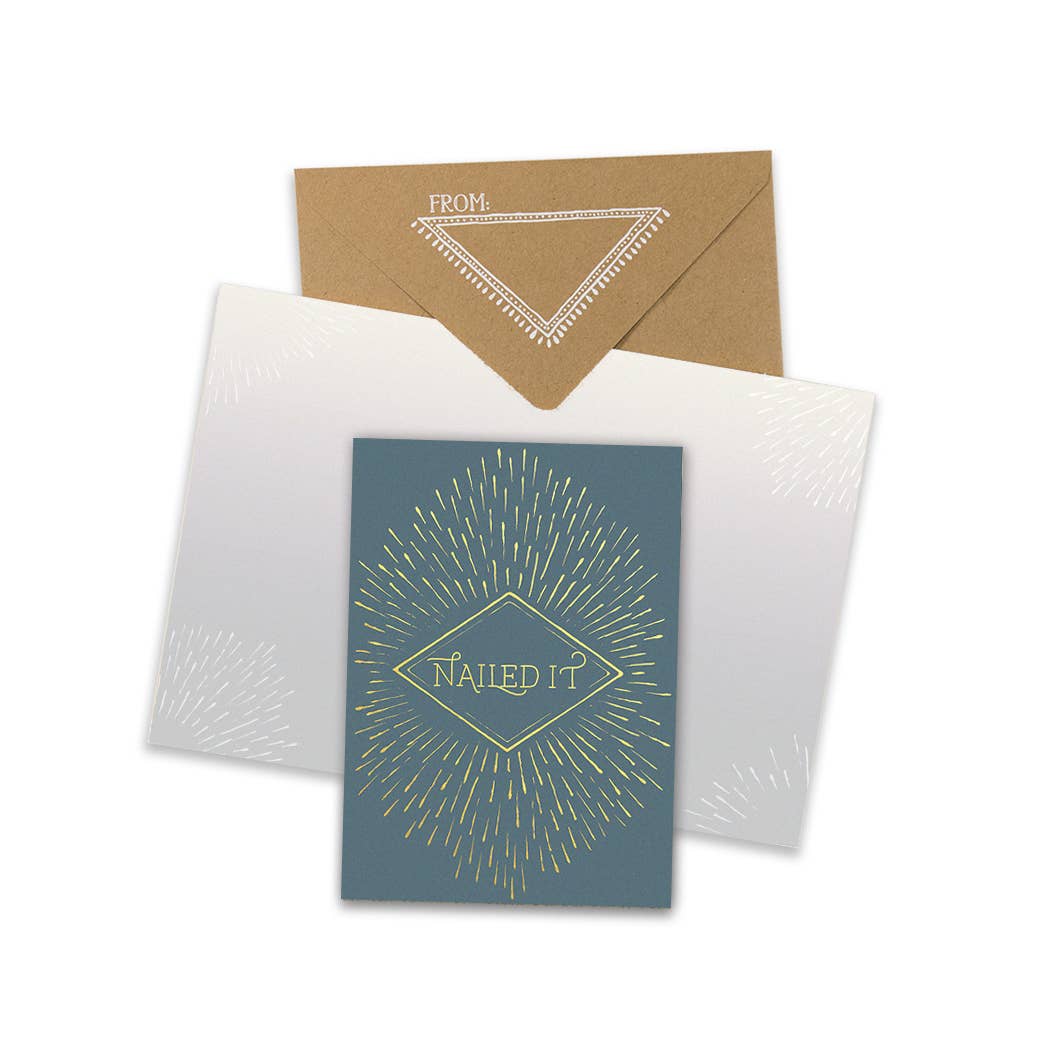 Greeting Card - Nailed It