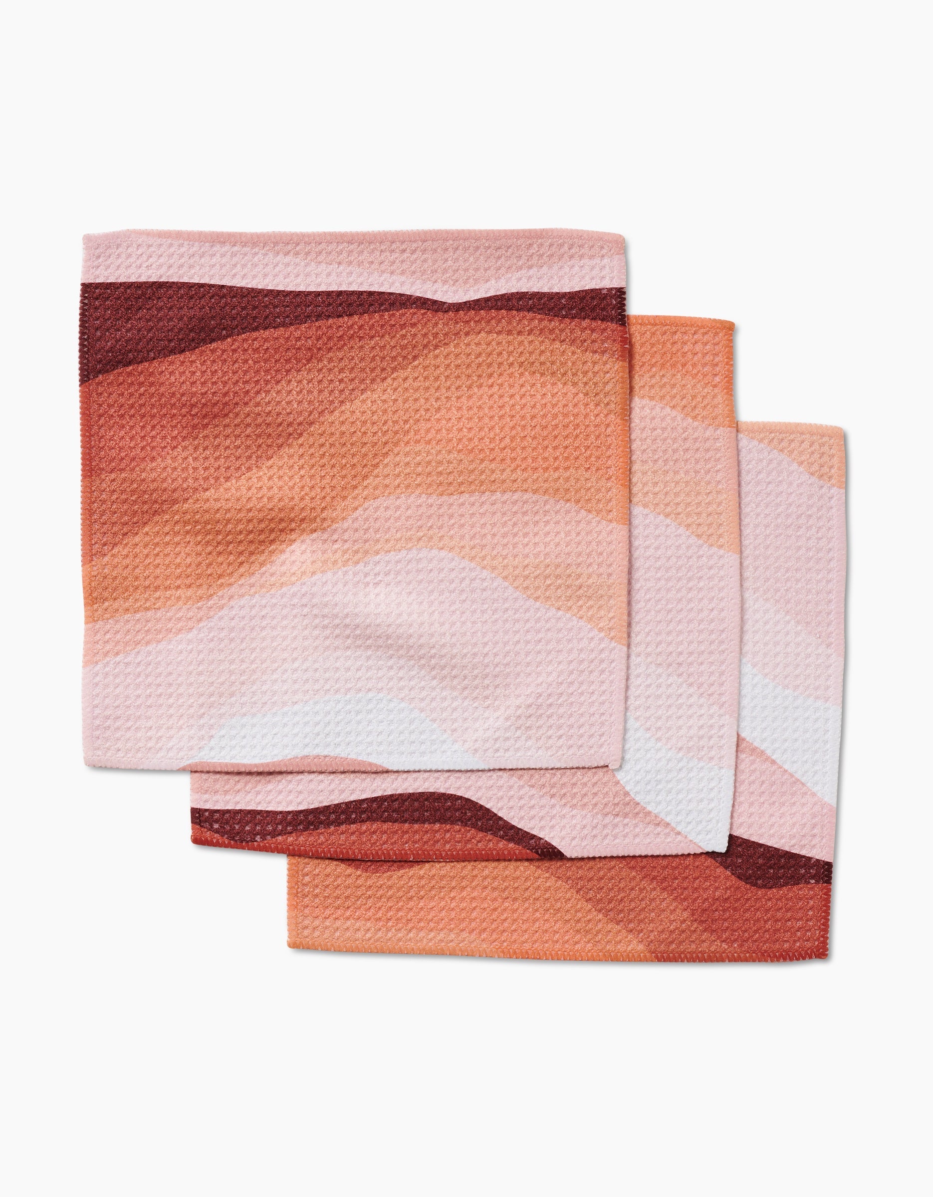 Dish Cloths (set of 3) - Fall Stripes