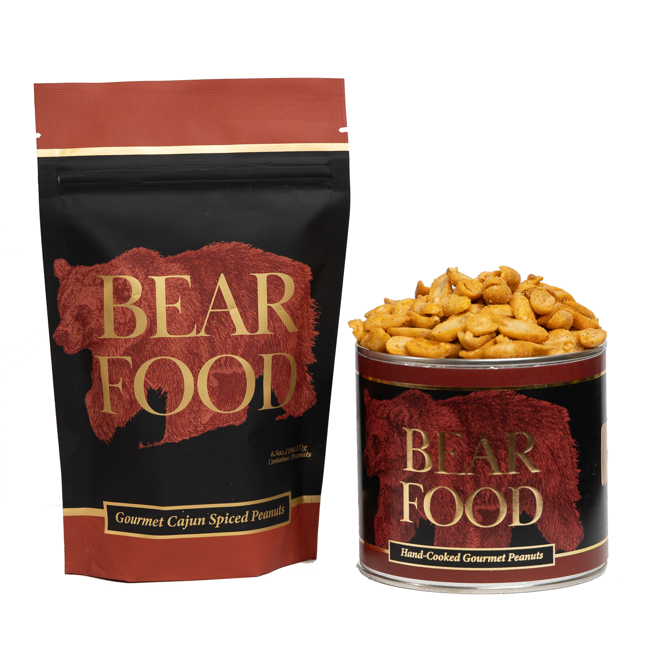 GOURMET CAJUN SPICED PEANUTS-2 OZ POUCH