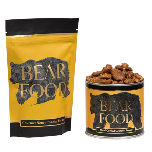 GOURMET HONEY TOASTED PECANS-2 OZ POUCH