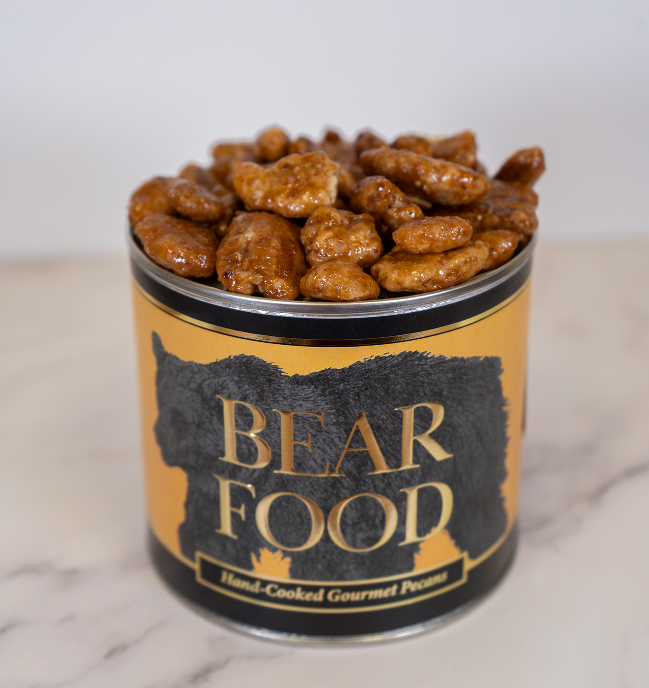 GOURMET HONEY TOASTED PECANS-2 OZ POUCH