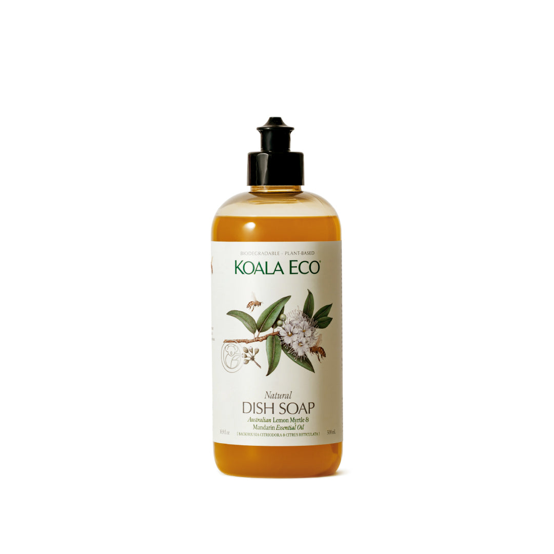 Natural Dish Soap, 16.9 oz: Lemon Myrtle & Mandarin