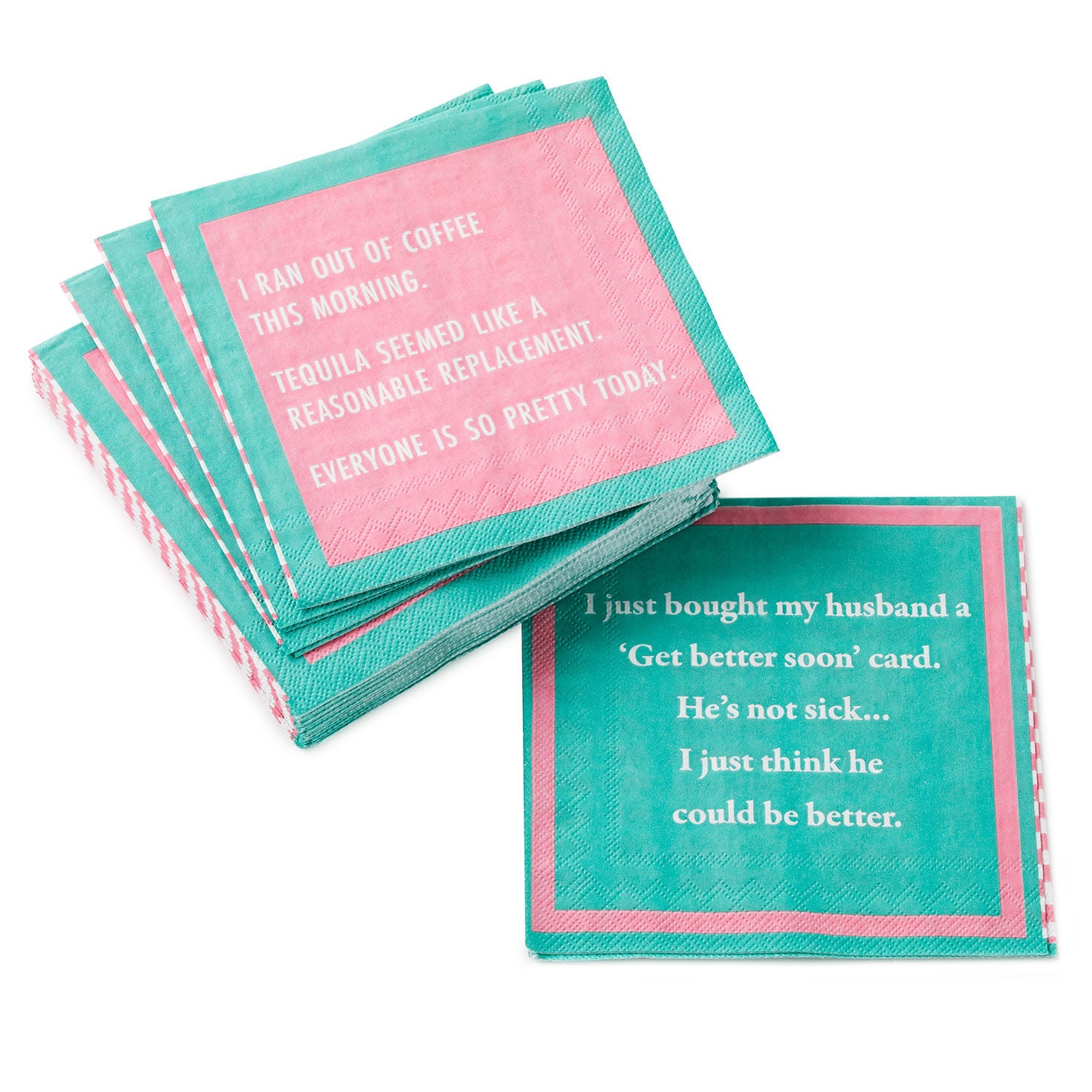 Cocktail Napkin - Get Better Soon