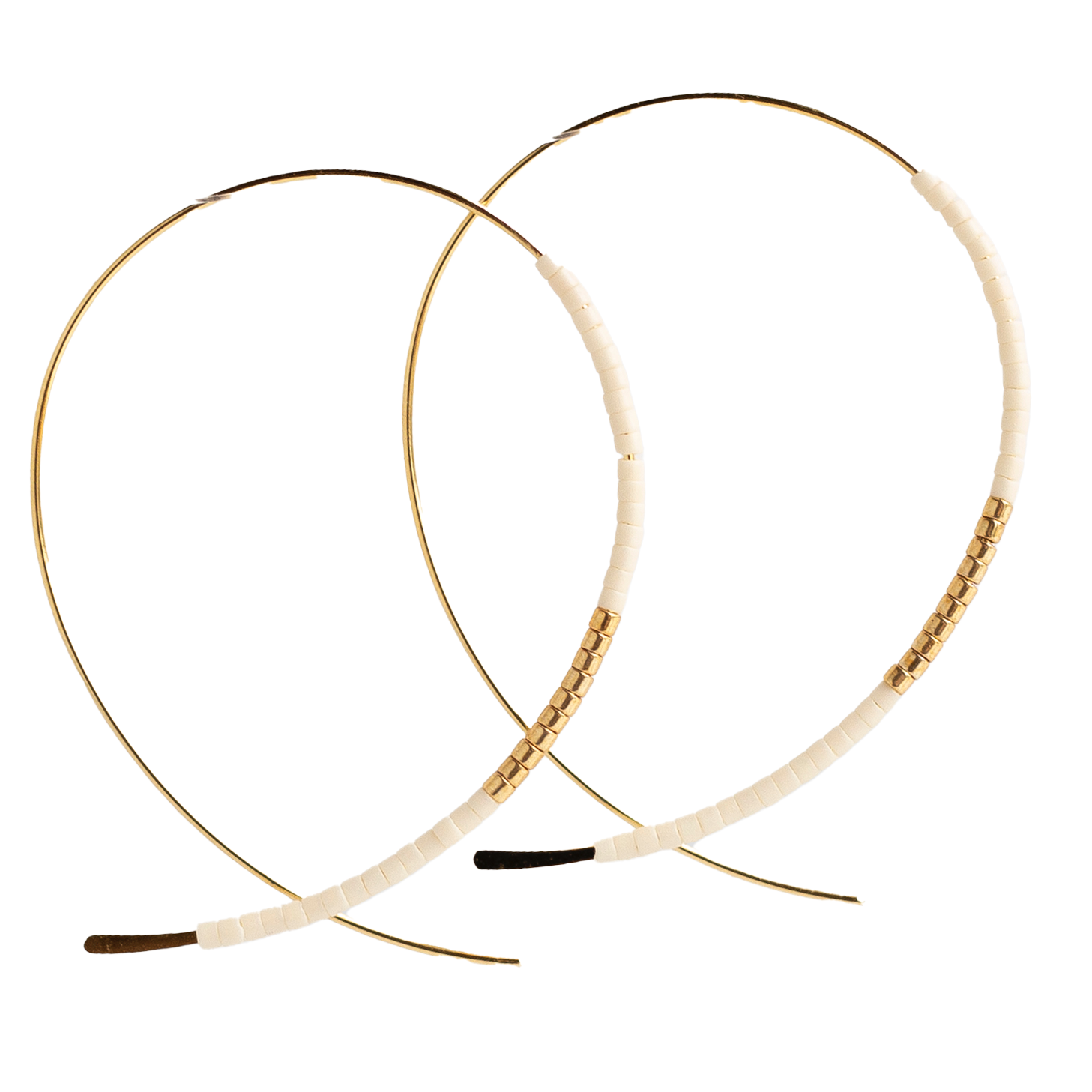 Norah Earrings - Ivory