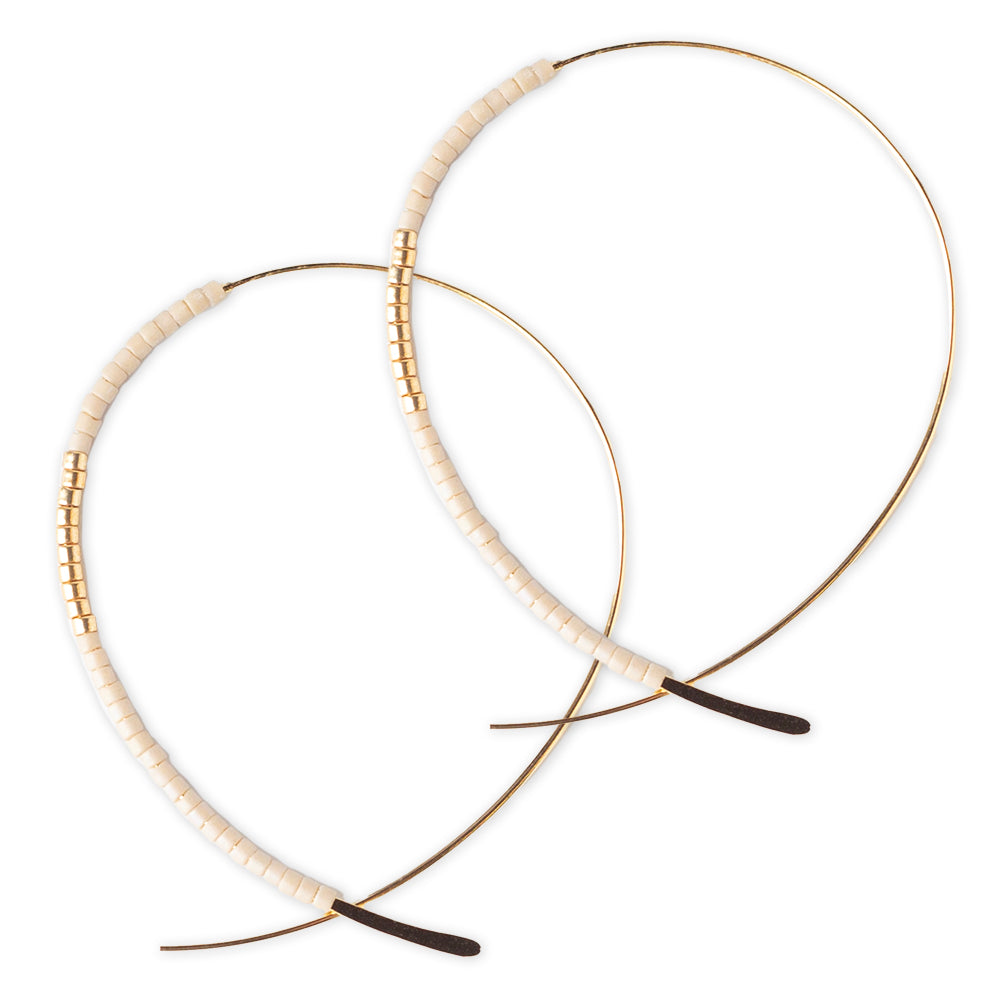 Norah Earrings - Latte