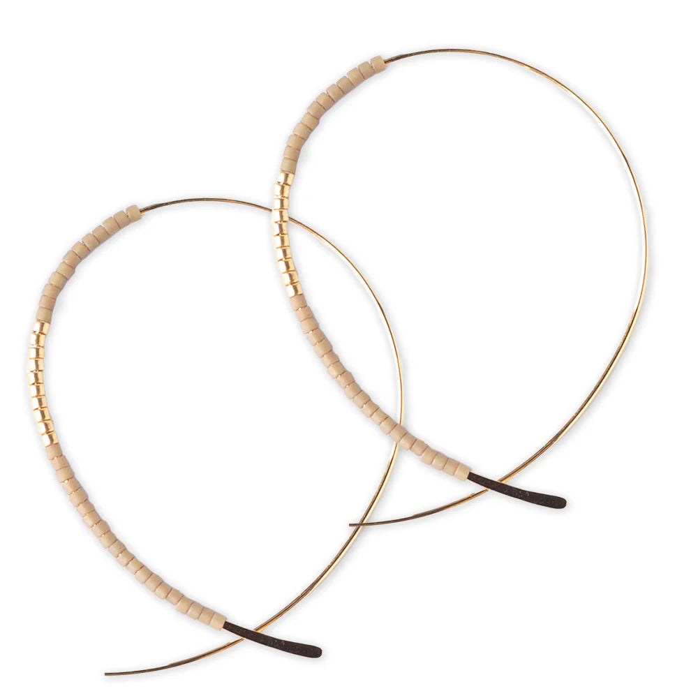 NORAH EARRINGS-MOCHA
