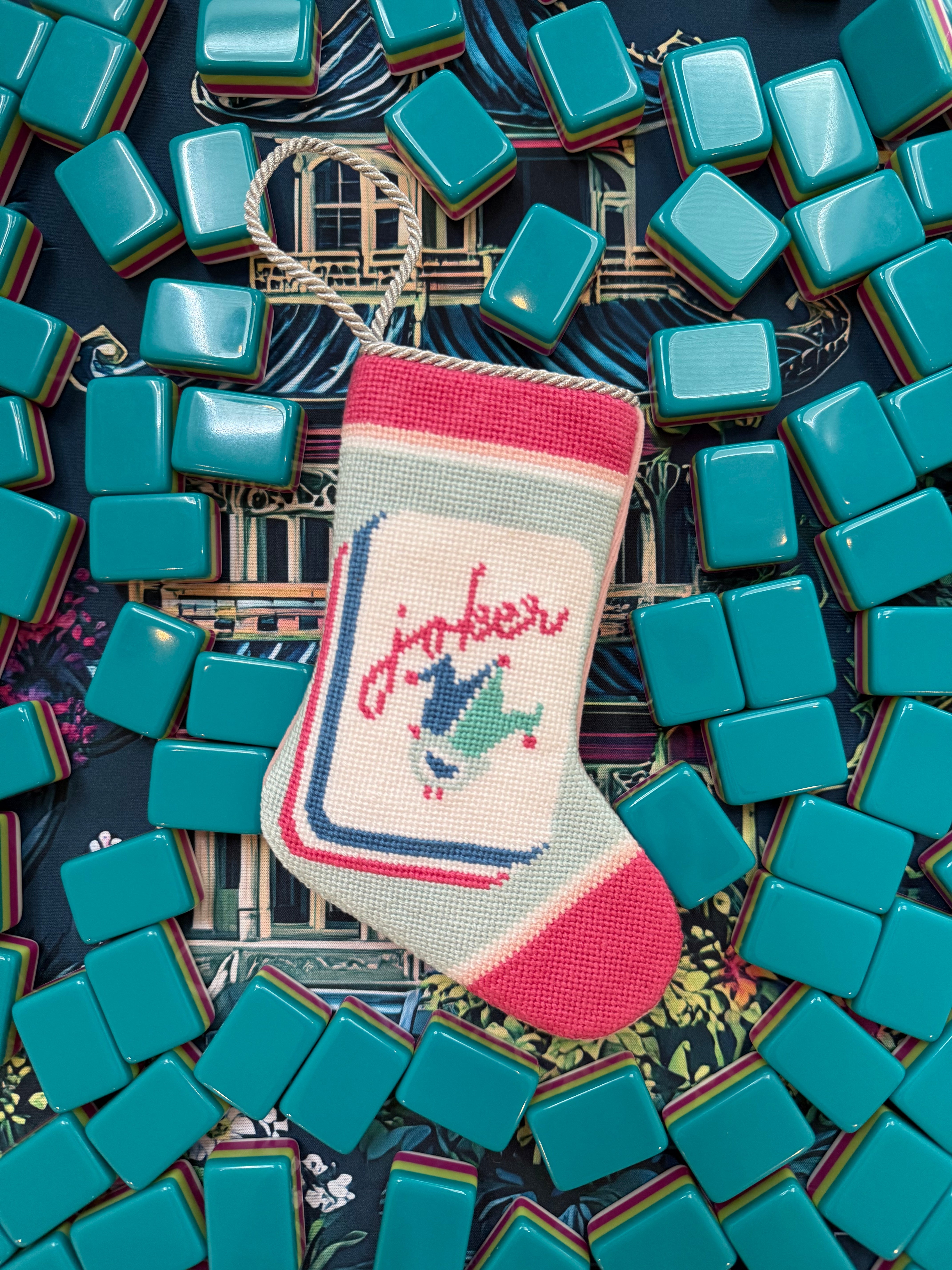 Oh My Mahjong: Everyone Loves a Joker Bauble Stocking