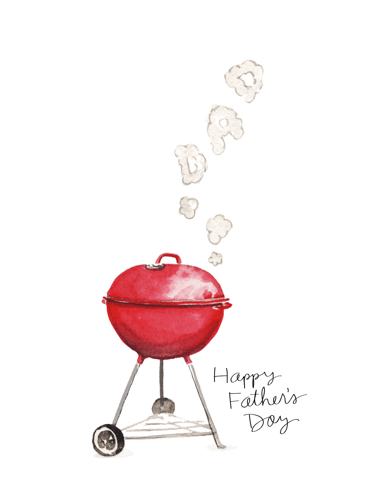 GRILL MASTER FATHER'S DAY CARD