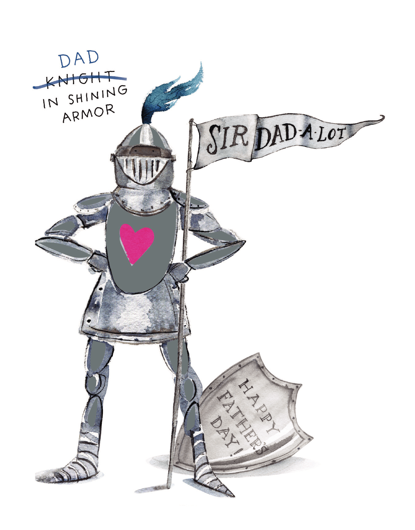 SIR DAD ALOT FATHER'S DAY CARD