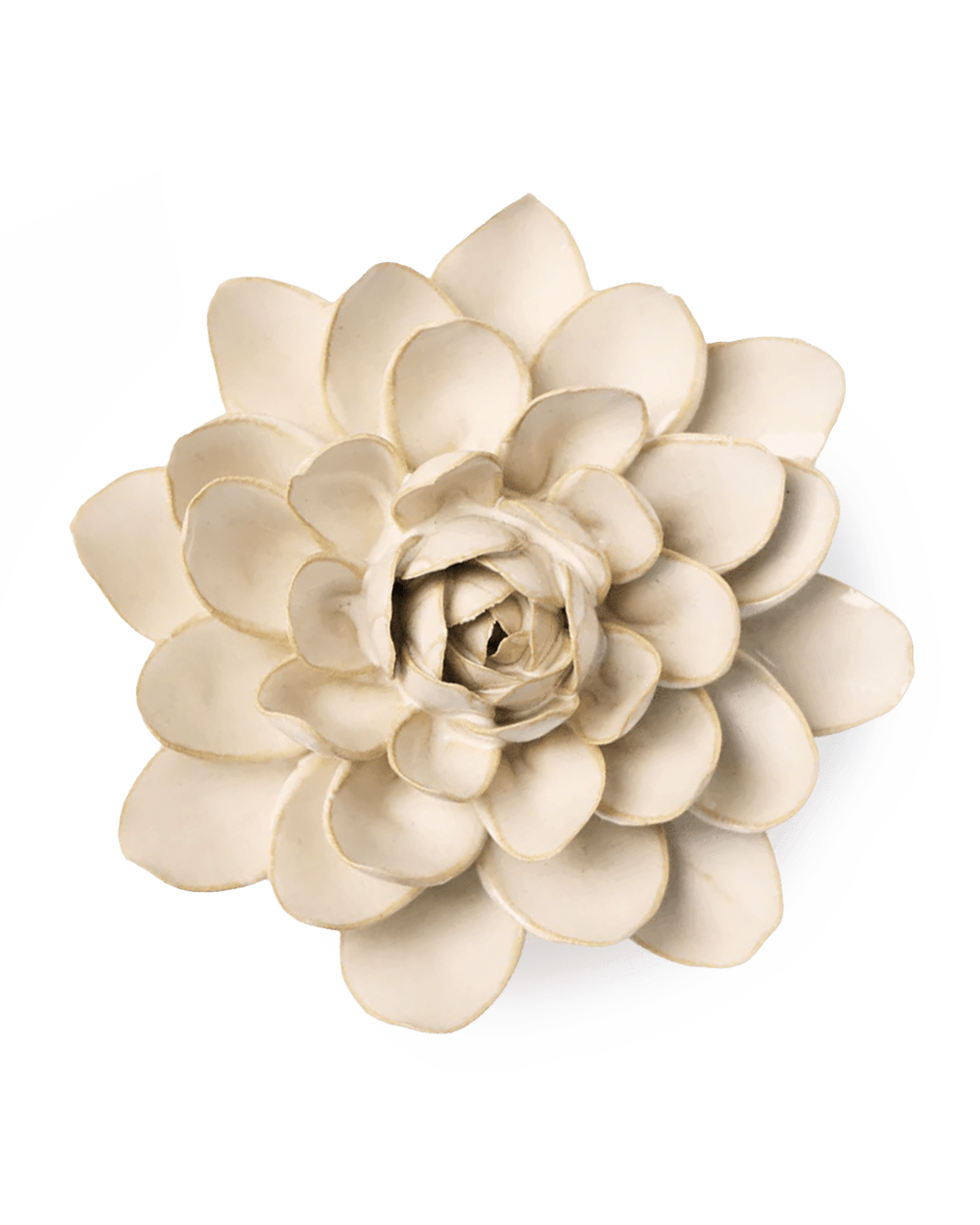 CERAMIC FLOWER-IVORY SNOWDROP