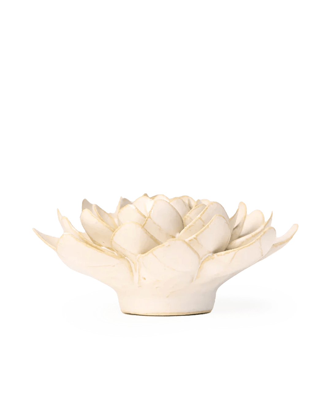 CERAMIC FLOWER-IVORY SNOWDROP