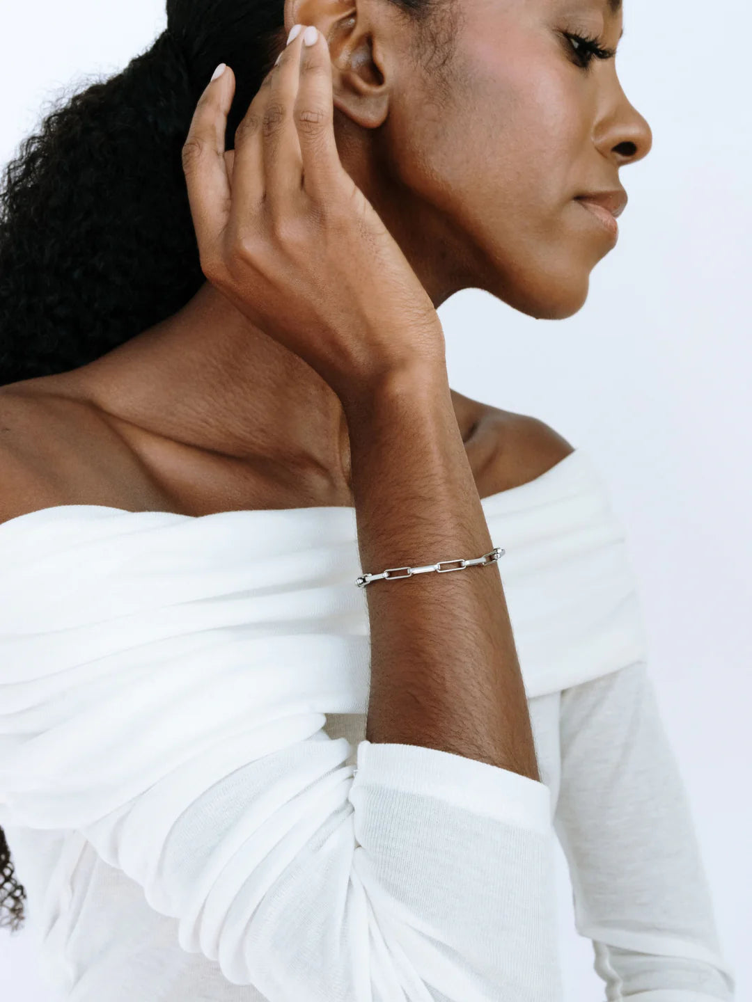 EMPIRE BRACELET-SILVER