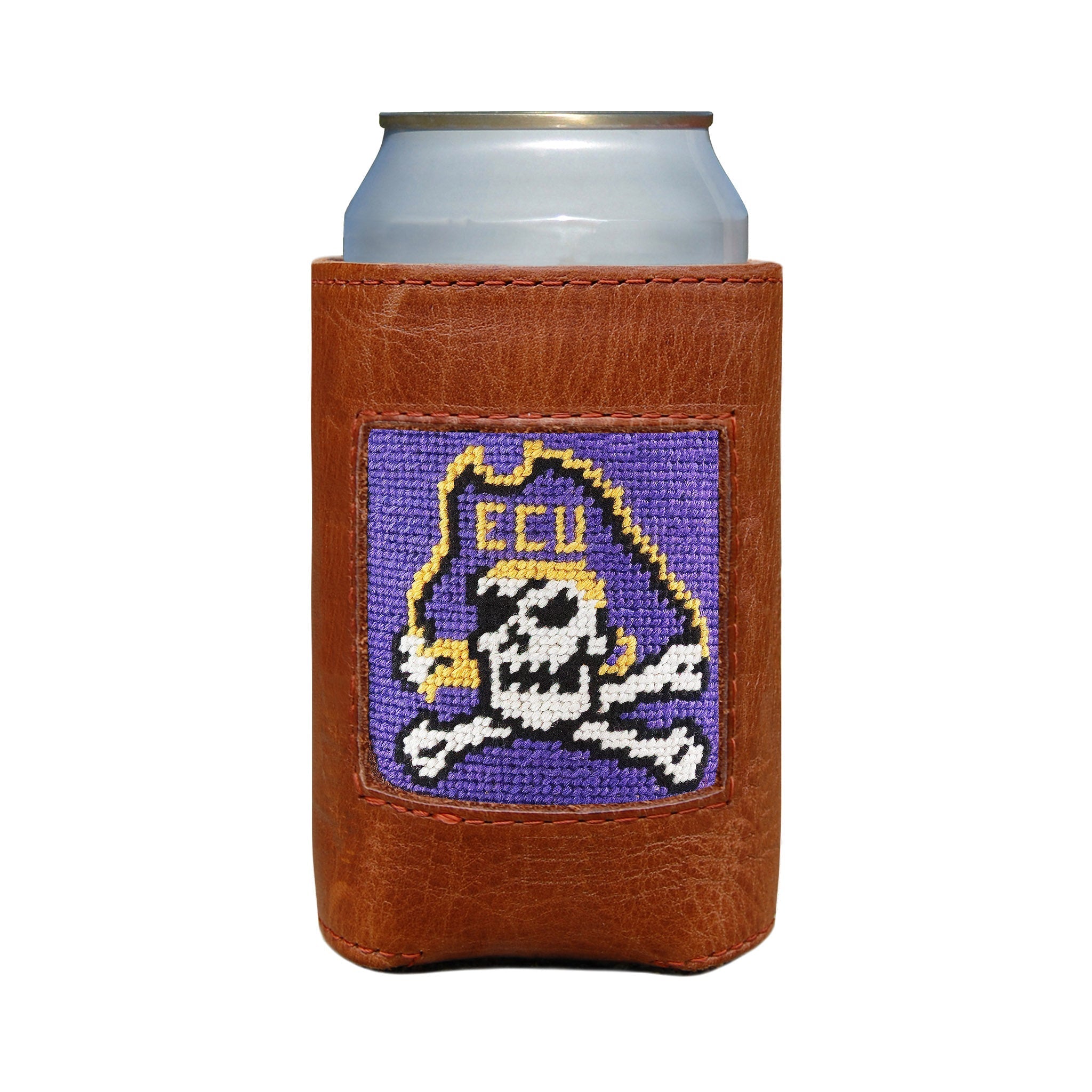 ECU Pirates - Needlepoint Can Cooler