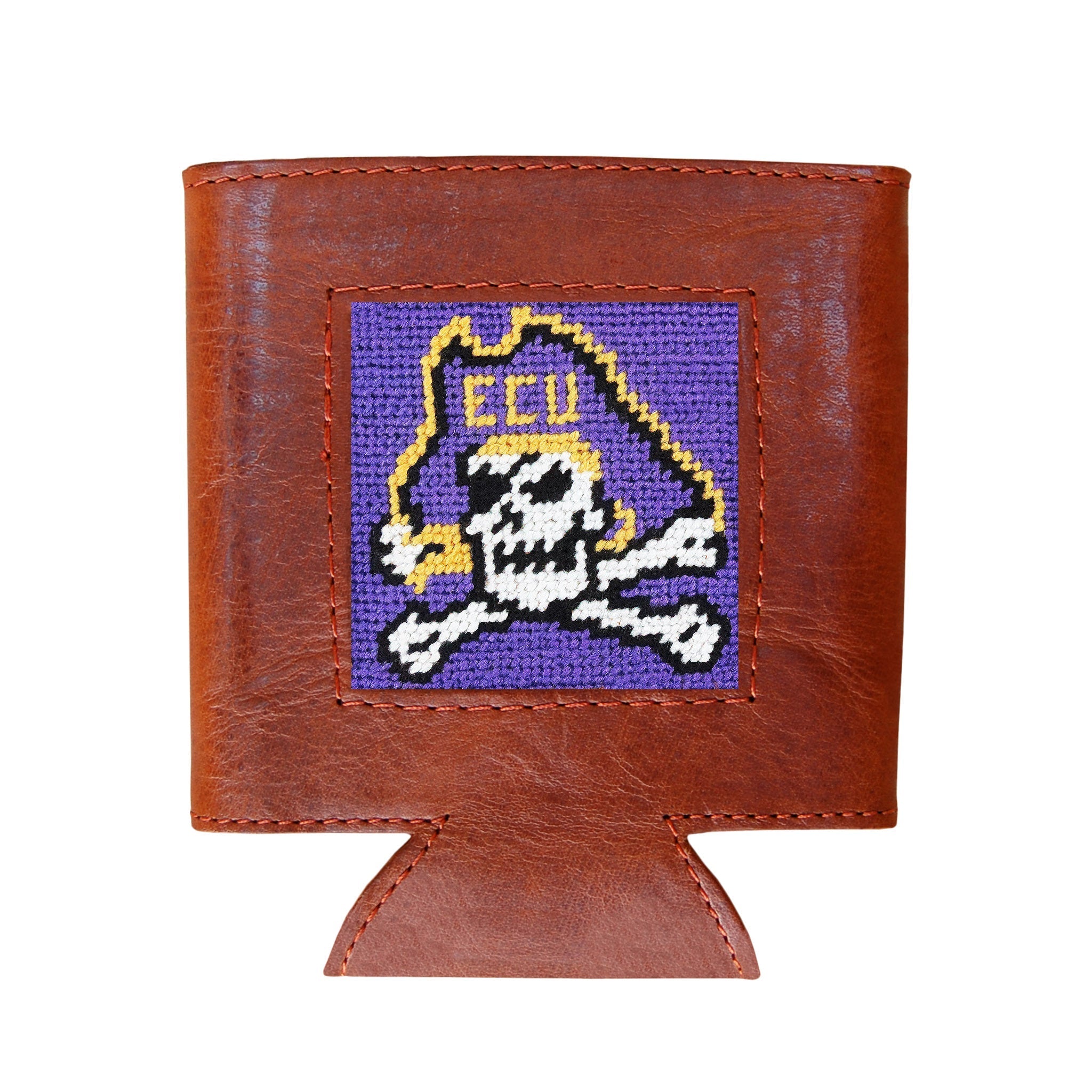 ECU Pirates - Needlepoint Can Cooler