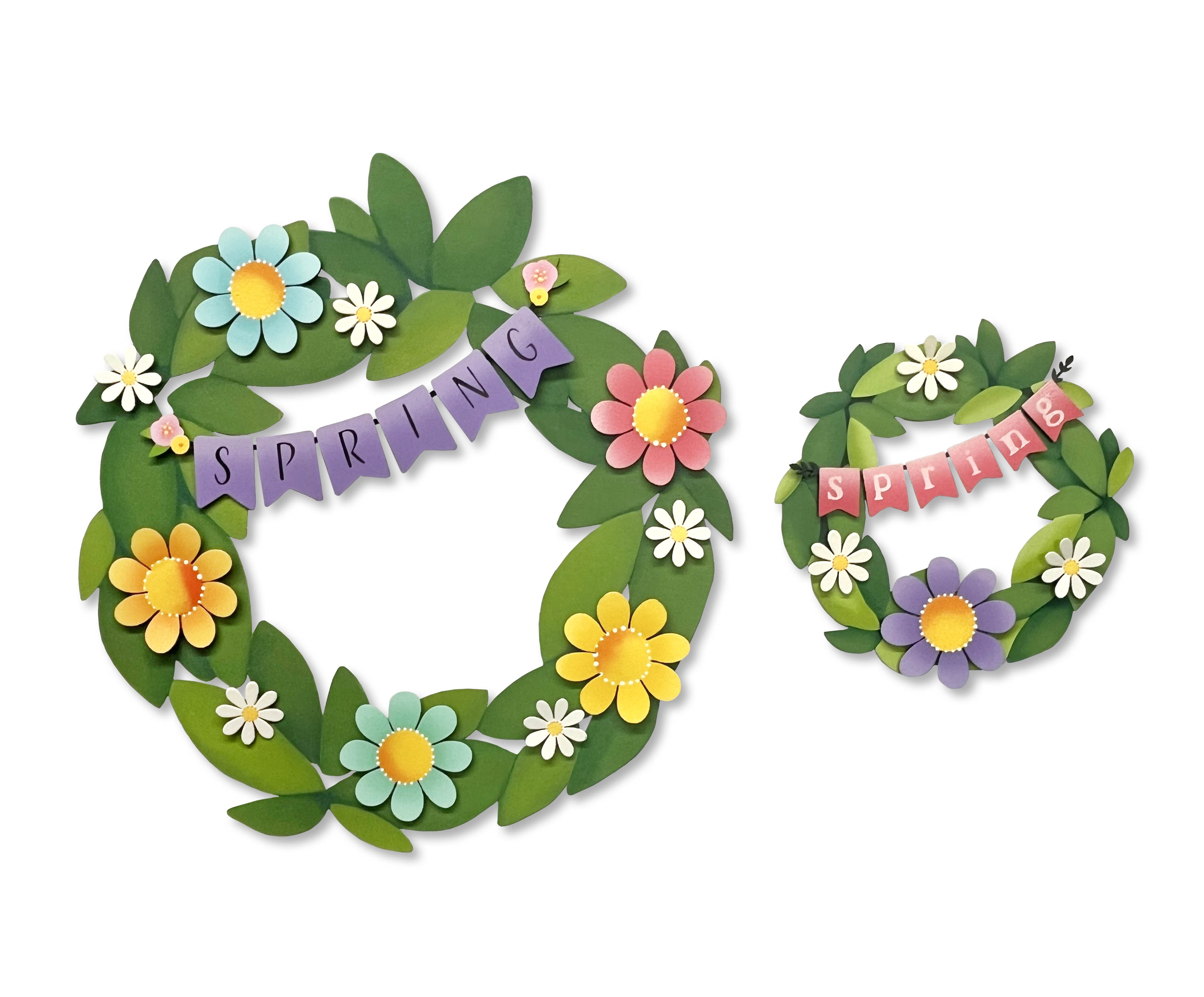 EVERYDAY WREATH MAGNETIC ART POP 8"