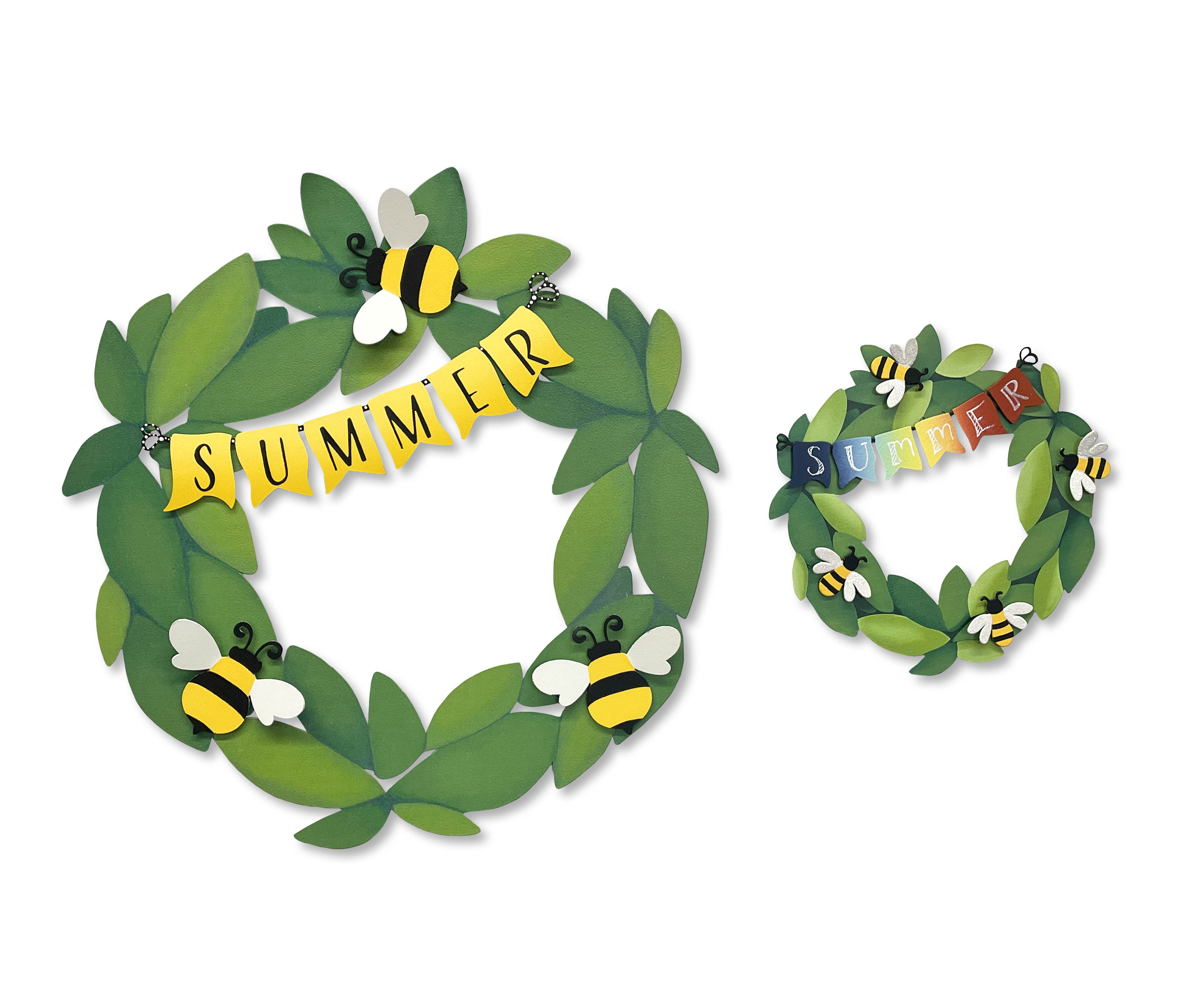 EVERYDAY WREATH MAGNETIC ART POP 8"