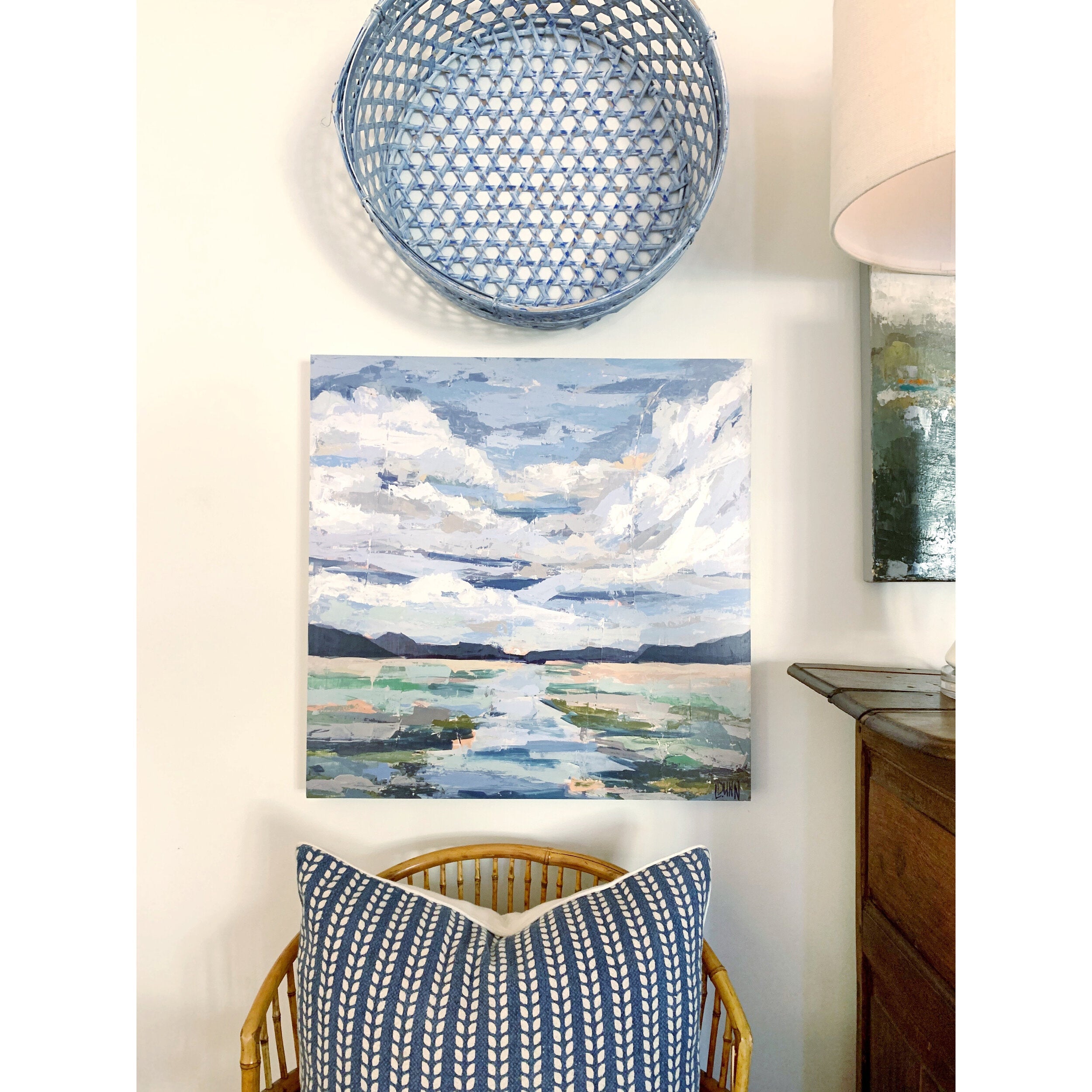 As Far As the Eye Can See, 36"x 36"