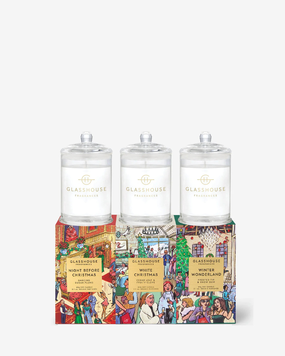 2.1 oz Candle - Christmas - White Christmas