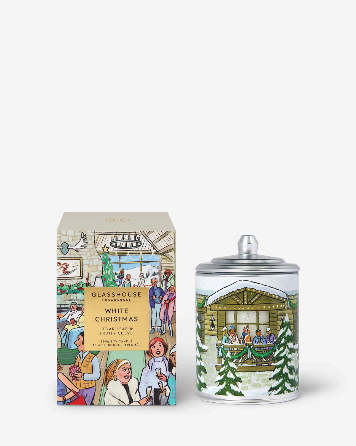 13.4 oz Candle - Christmas - White Christmas