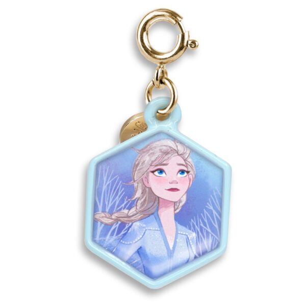 GOLD GLITTER ELSA CHARM