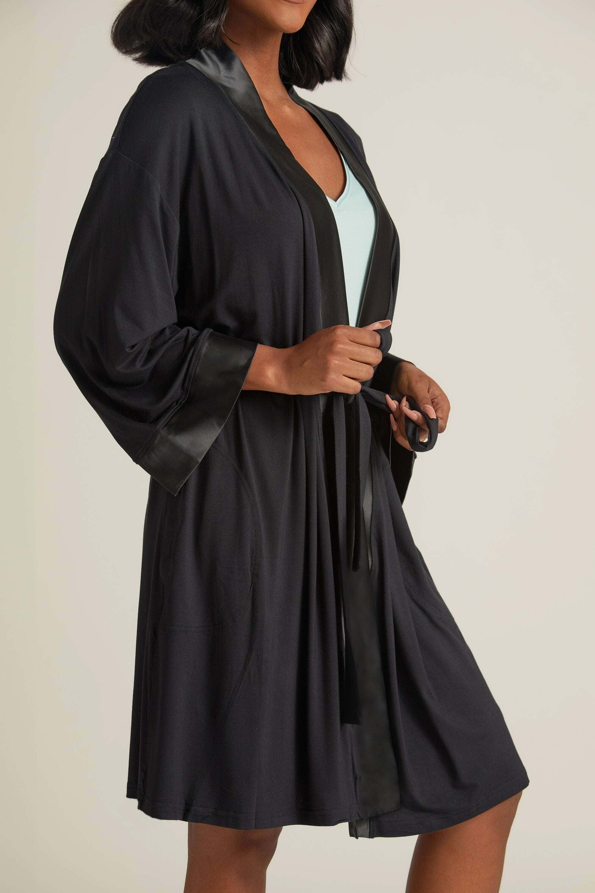 Kimono Robe: Earl Grey: S/M