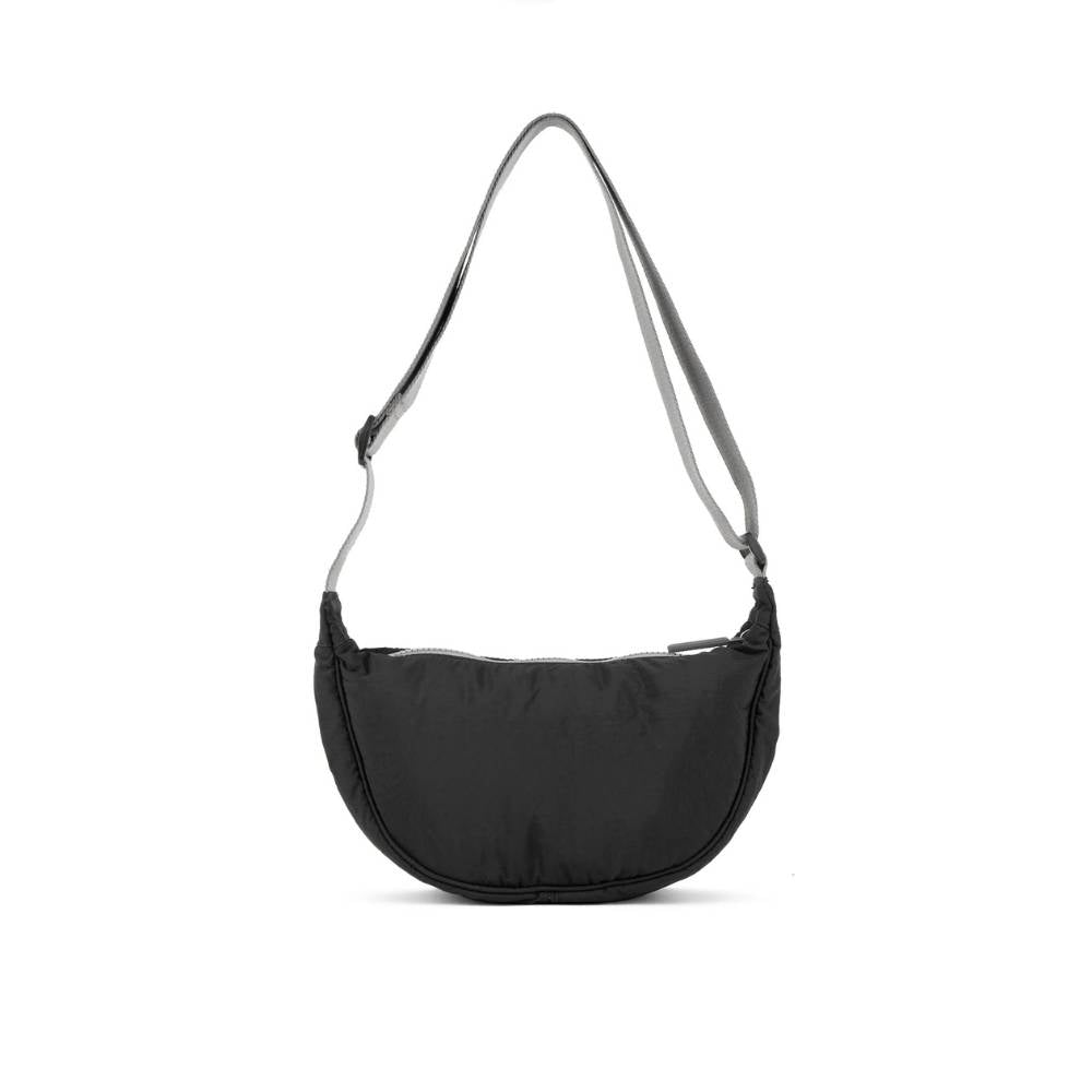 FARRINGDON HALF MOON BAG-BLACK