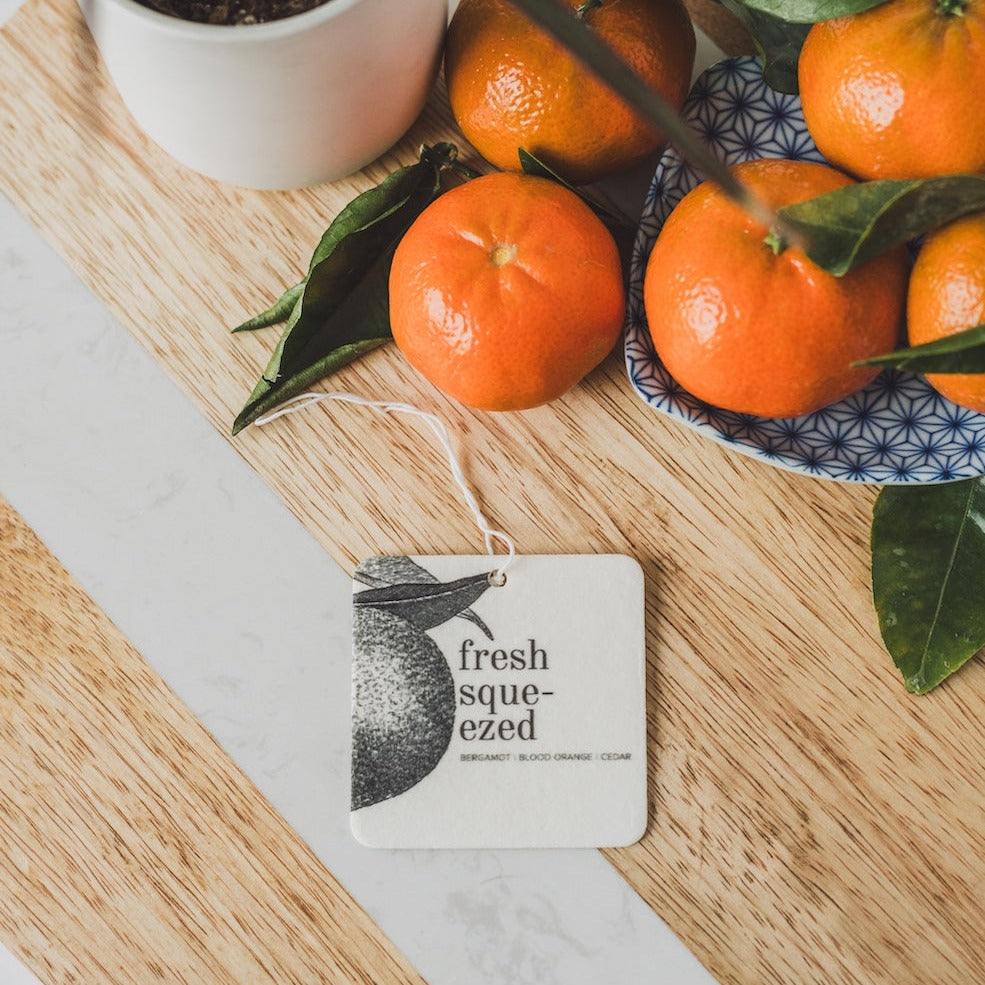 Fresh Squeezed Car Freshener