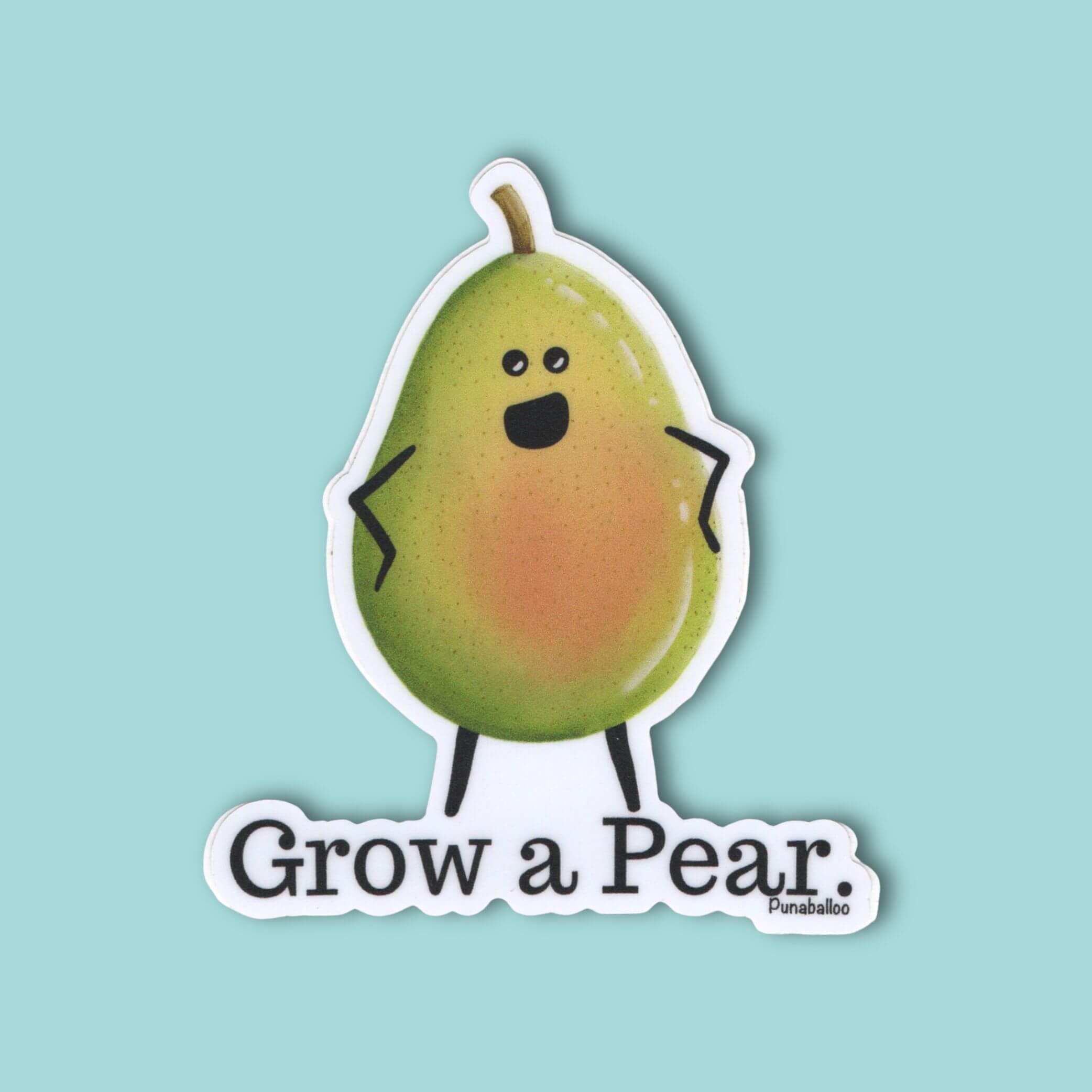 GROW A PEAR-STICKER