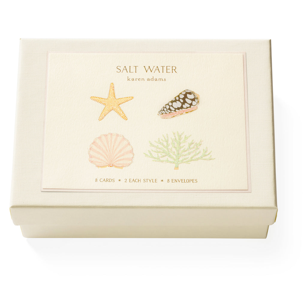 Salt Water Note Card Box Set