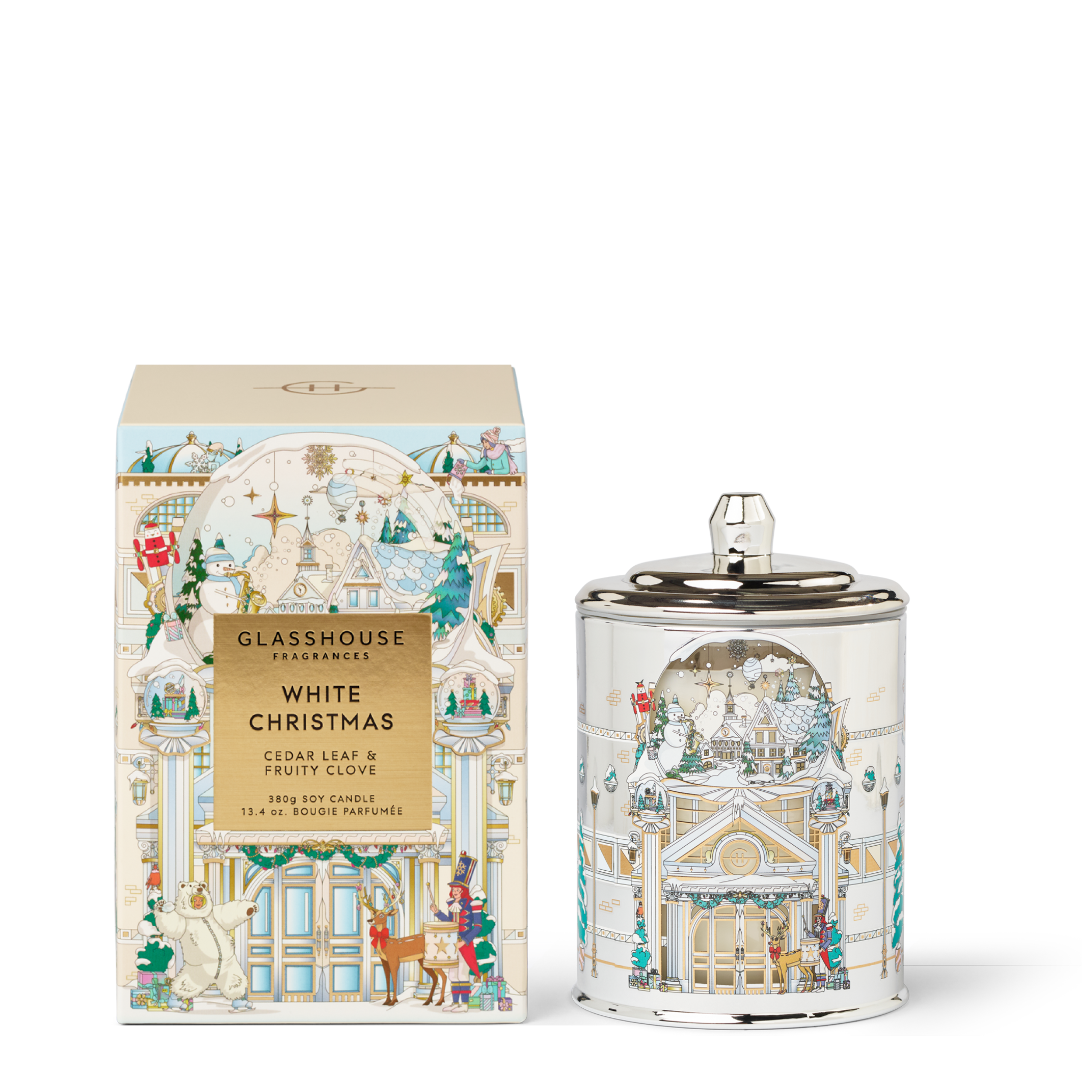 13.4 oz Candle - Christmas - White Christmas