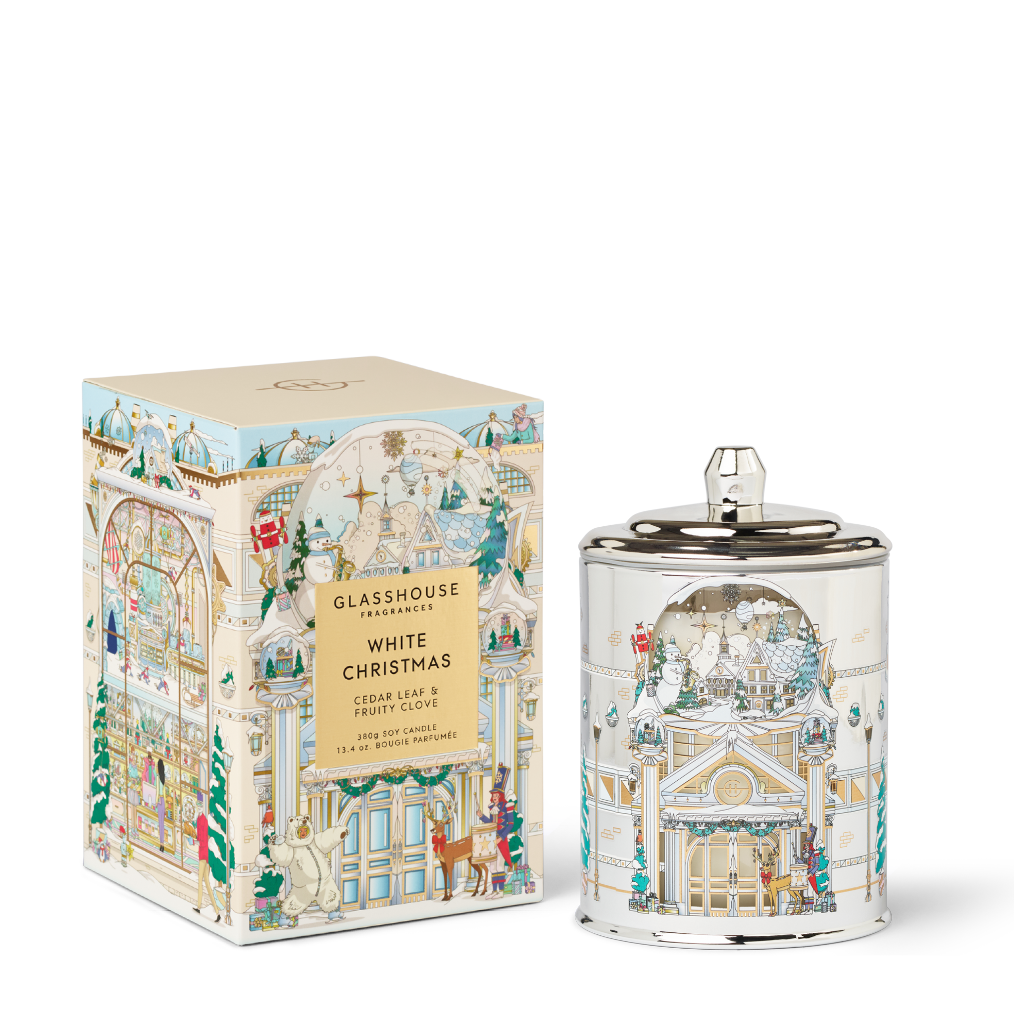 13.4 oz Candle - Christmas - White Christmas