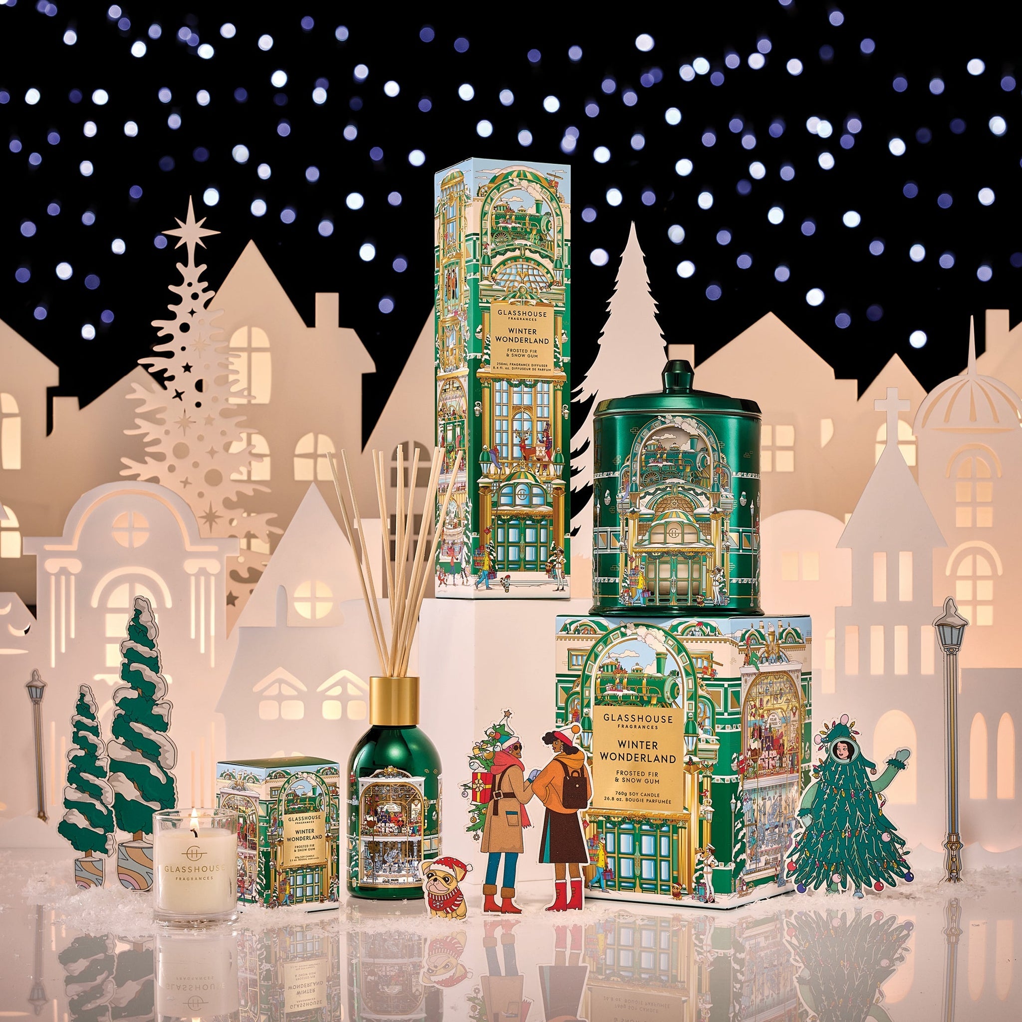 Tree Scent Stems - Christmas - Winter Wonderland