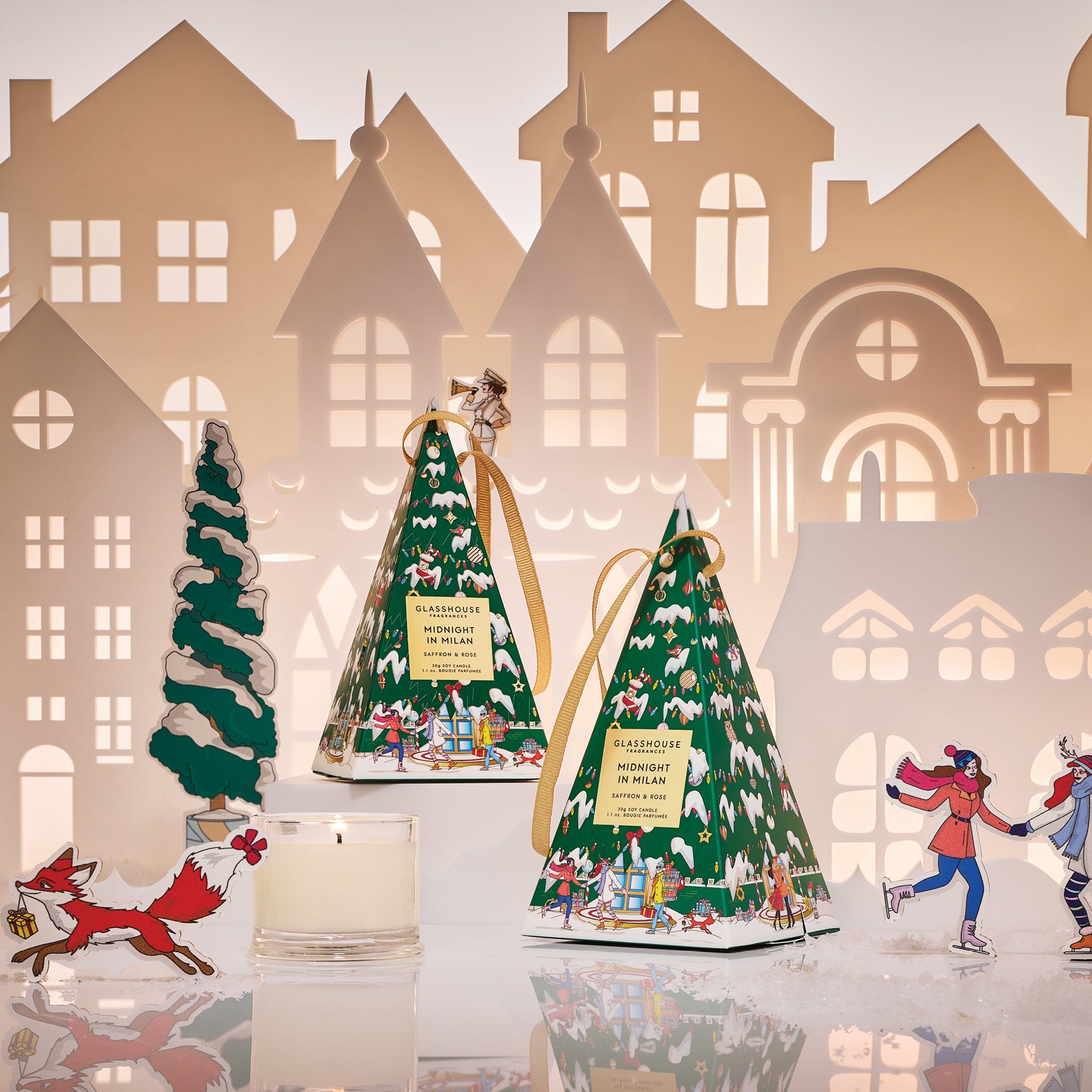 1.1 oz Candle - Christmas Bauble - Midnight in Milan