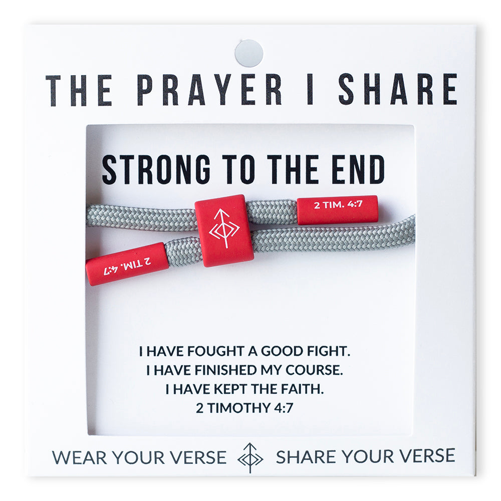 Strong to the End - Bracelet