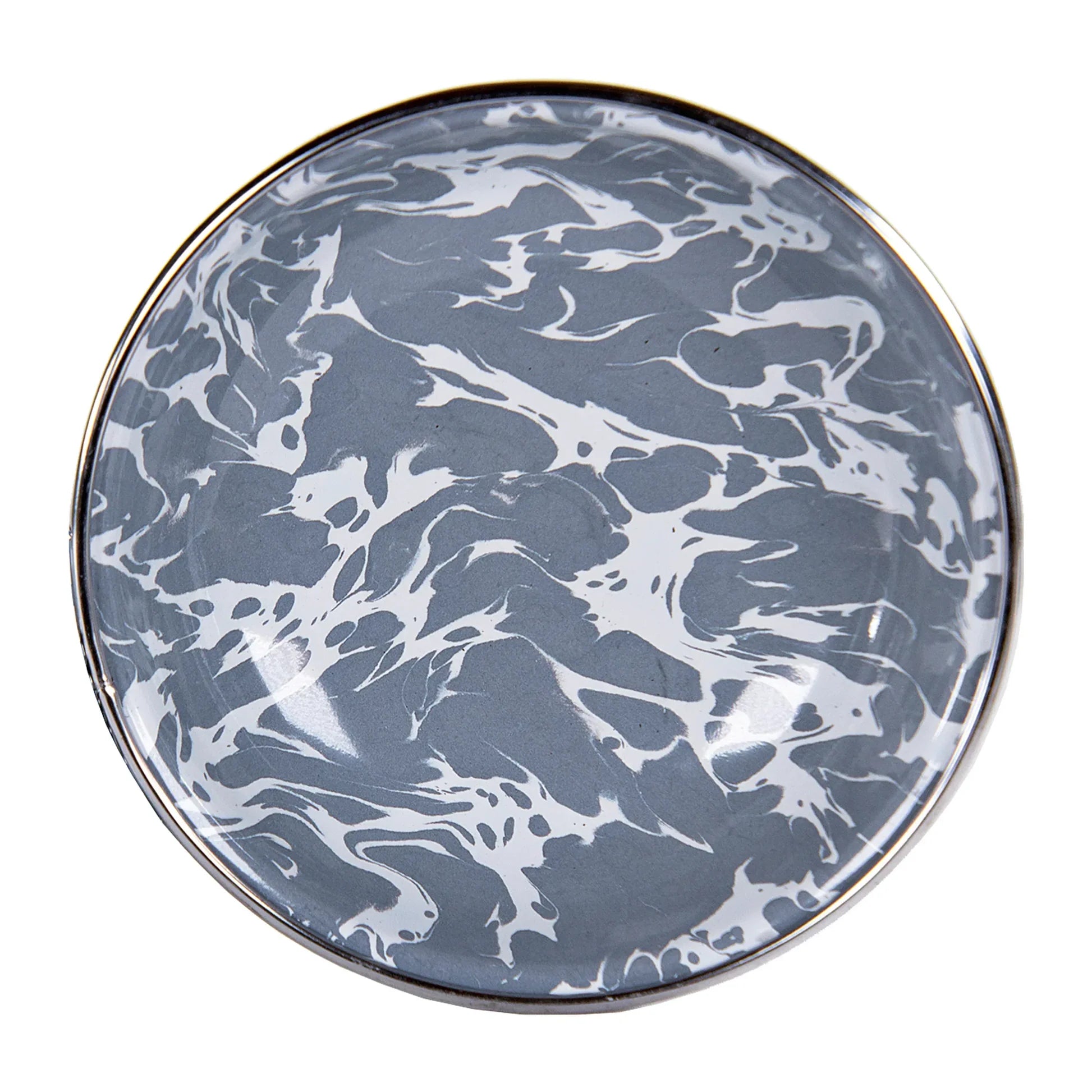 Grey Swirl Tasting Dish Set - Boxed