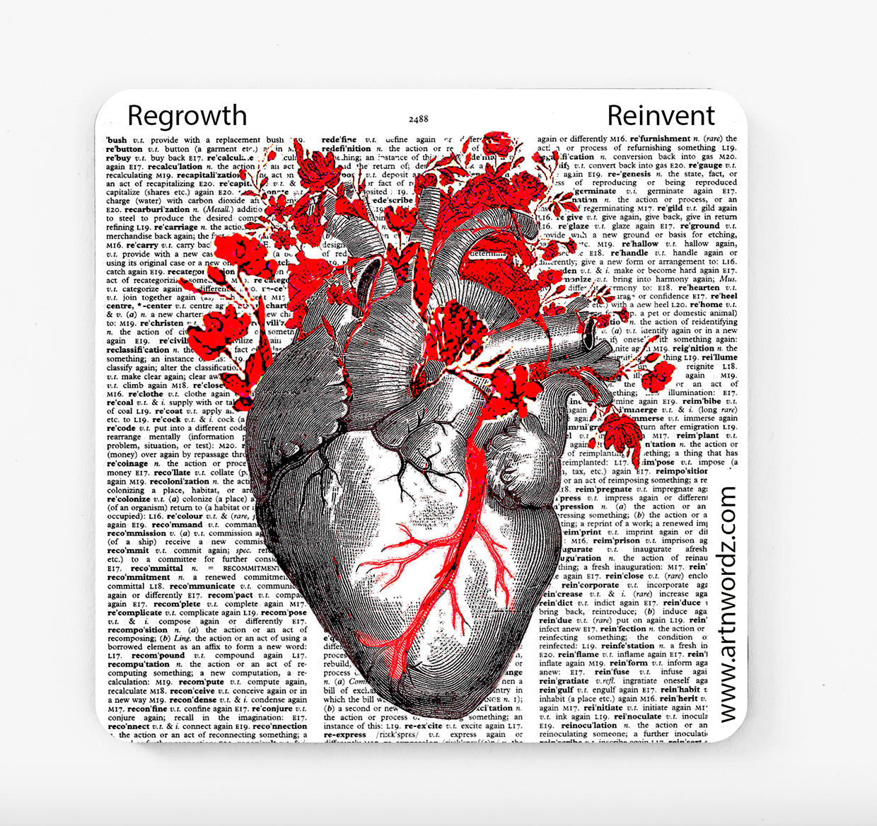 GARDEN HEART COASTER